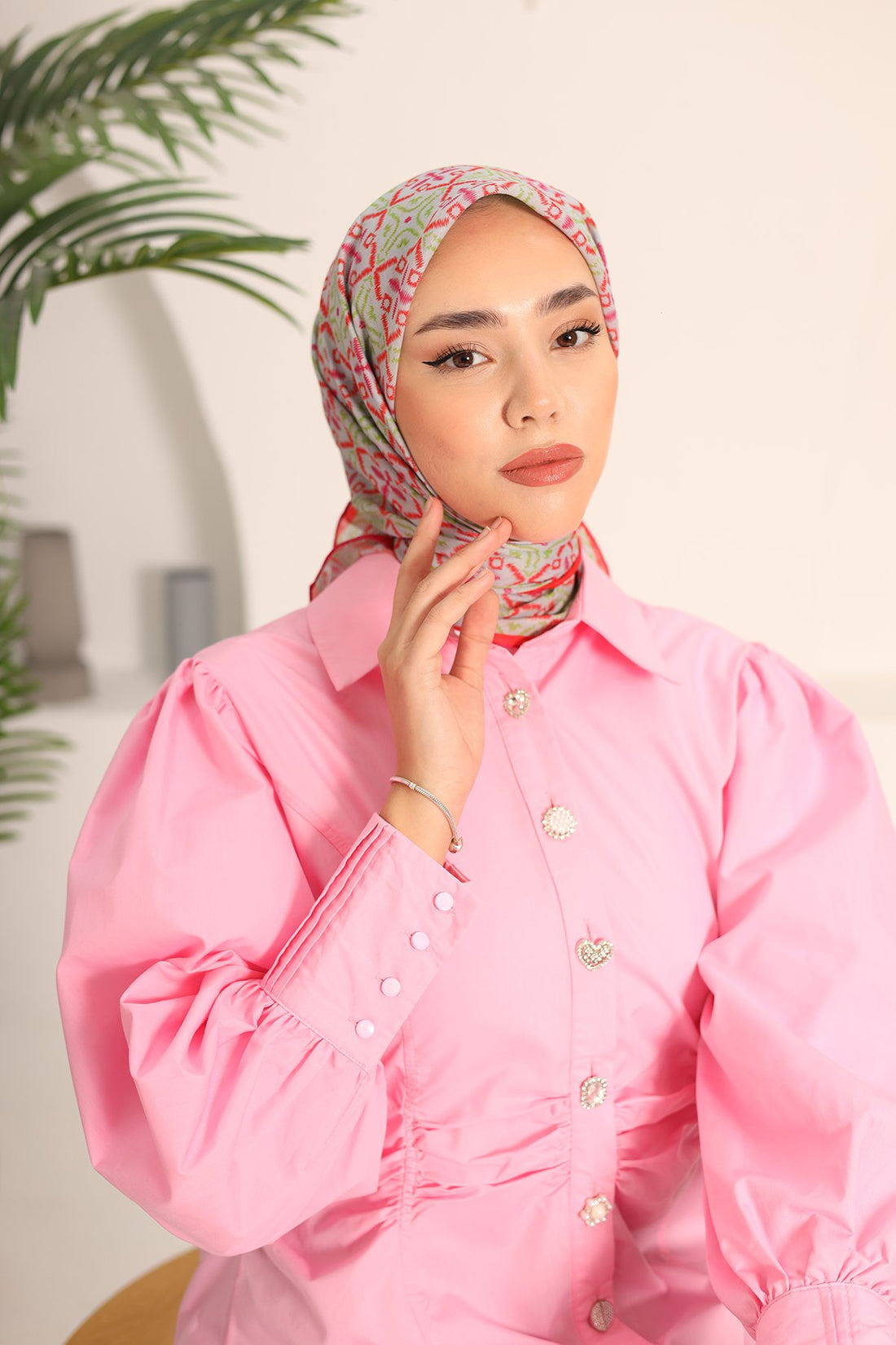 Silk Home Soft Eşarp 73057-40 - İthalesarponline.com