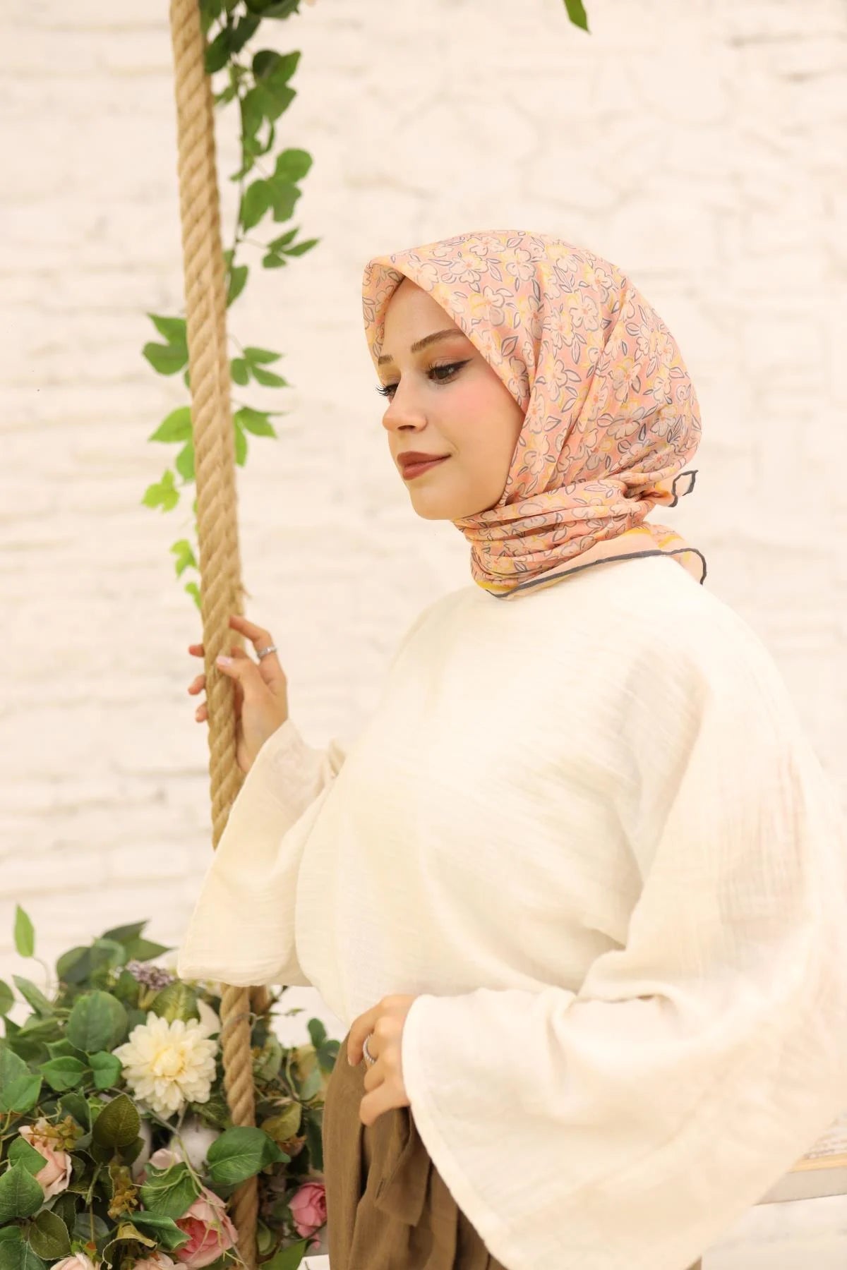 Silk Home Soft Eşarp 73063-11 - İthalesarponline.com