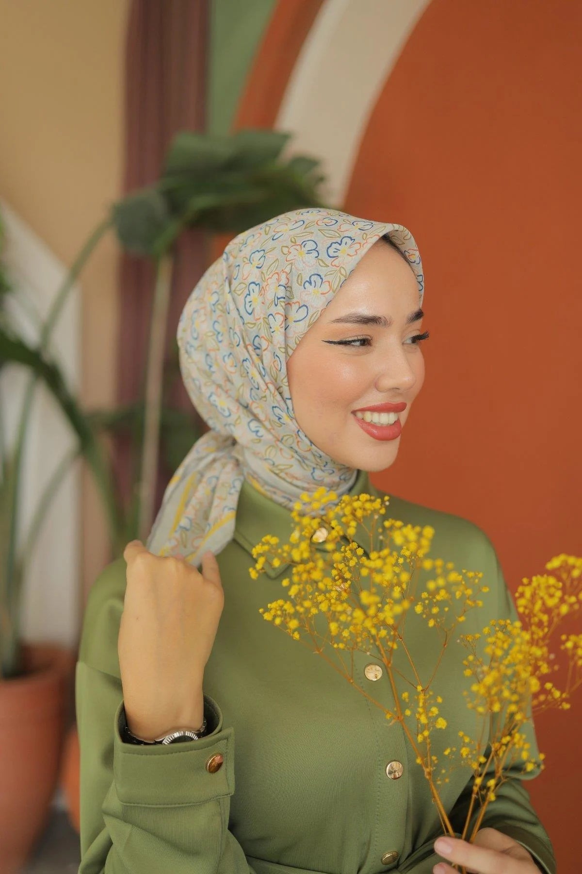 Silk Home Soft Eşarp 73063-31 - İthalesarponline.com