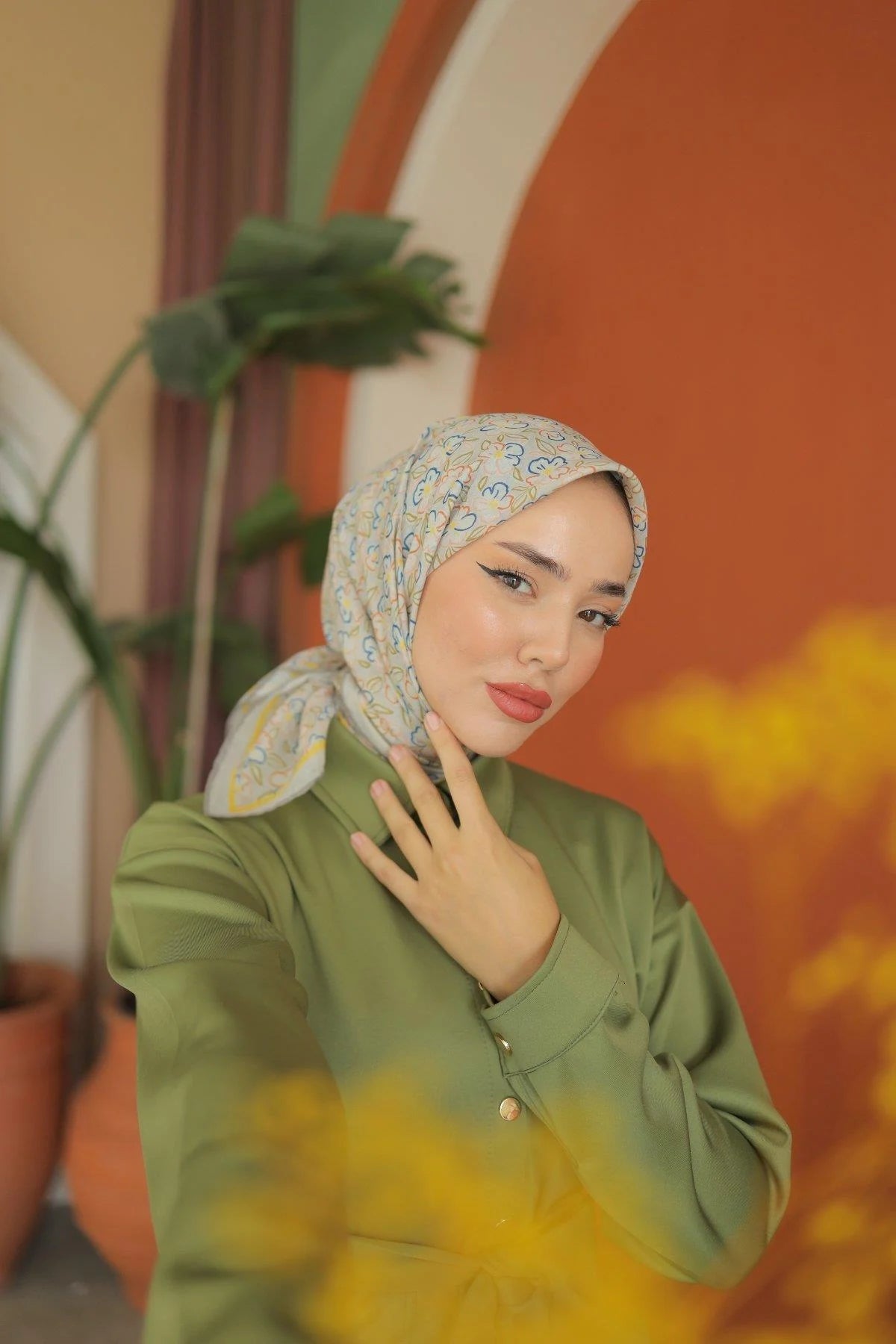 Silk Home Soft Eşarp 73063-31 - İthalesarponline.com