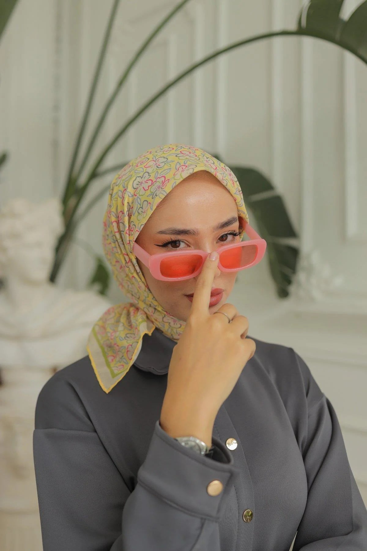 Silk Home Soft Eşarp 73063-32 - İthalesarponline.com