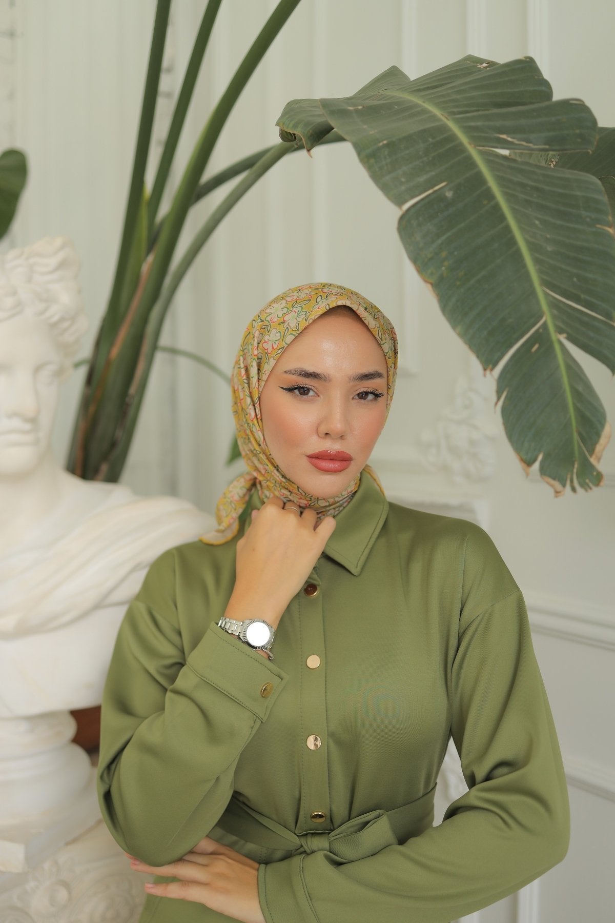 Silk Home Soft Eşarp 73063-38 - İthalesarponline.com