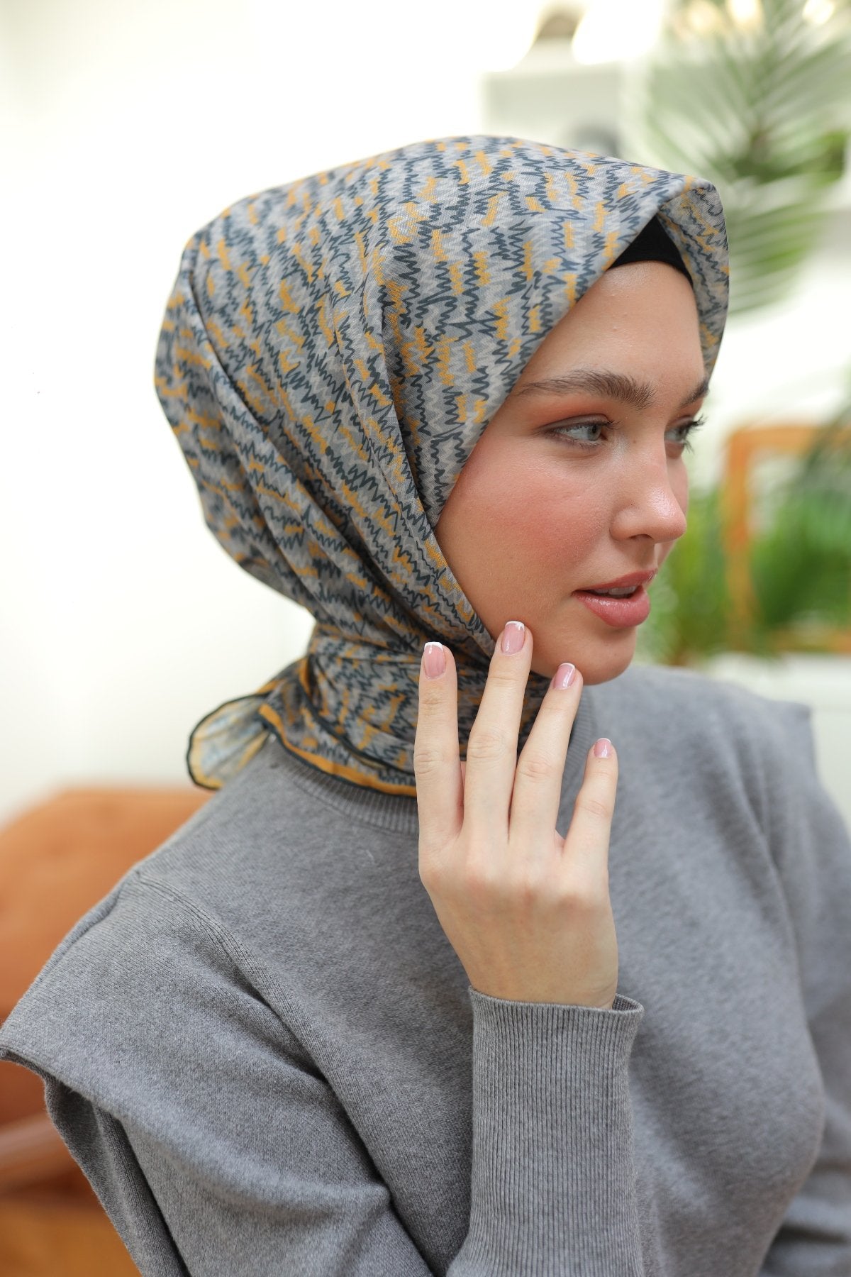 Silk Home Soft Eşarp 73067-04 - İthalesarponline.com - Soft Eşarp - İthalesarponline.com