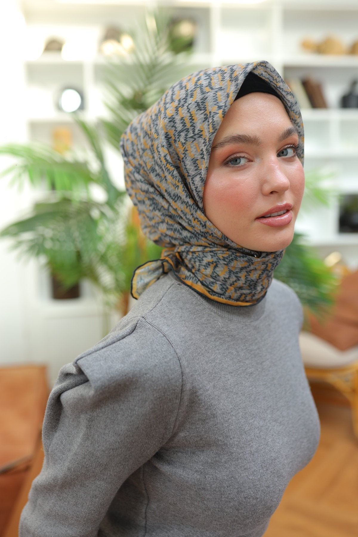 Silk Home Soft Eşarp 73067-04 - İthalesarponline.com - Soft Eşarp - İthalesarponline.com