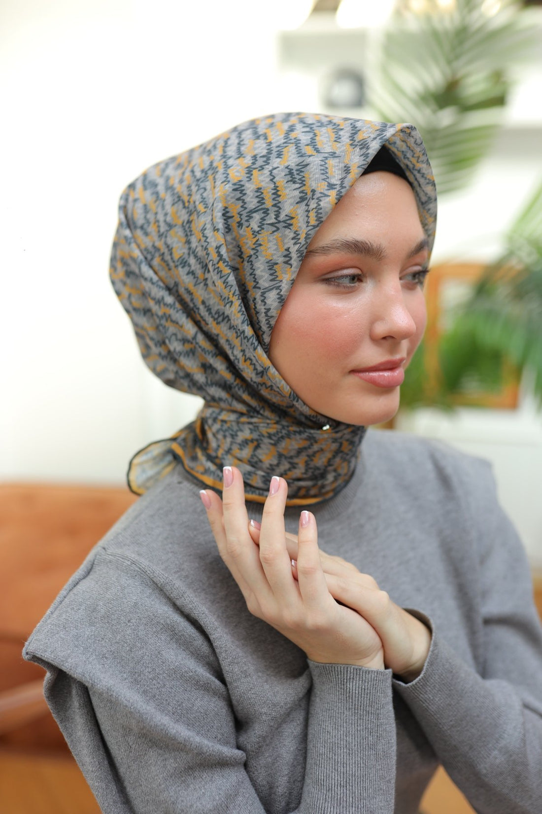 Silk Home Soft Eşarp 73067-04 - İthalesarponline.com - Soft Eşarp - İthalesarponline.com