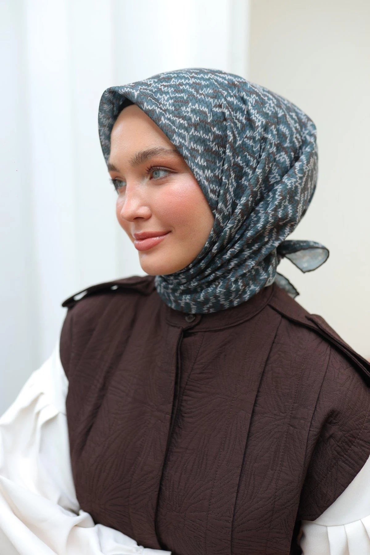 Silk Home Soft Eşarp 73067-34 - İthalesarponline.com