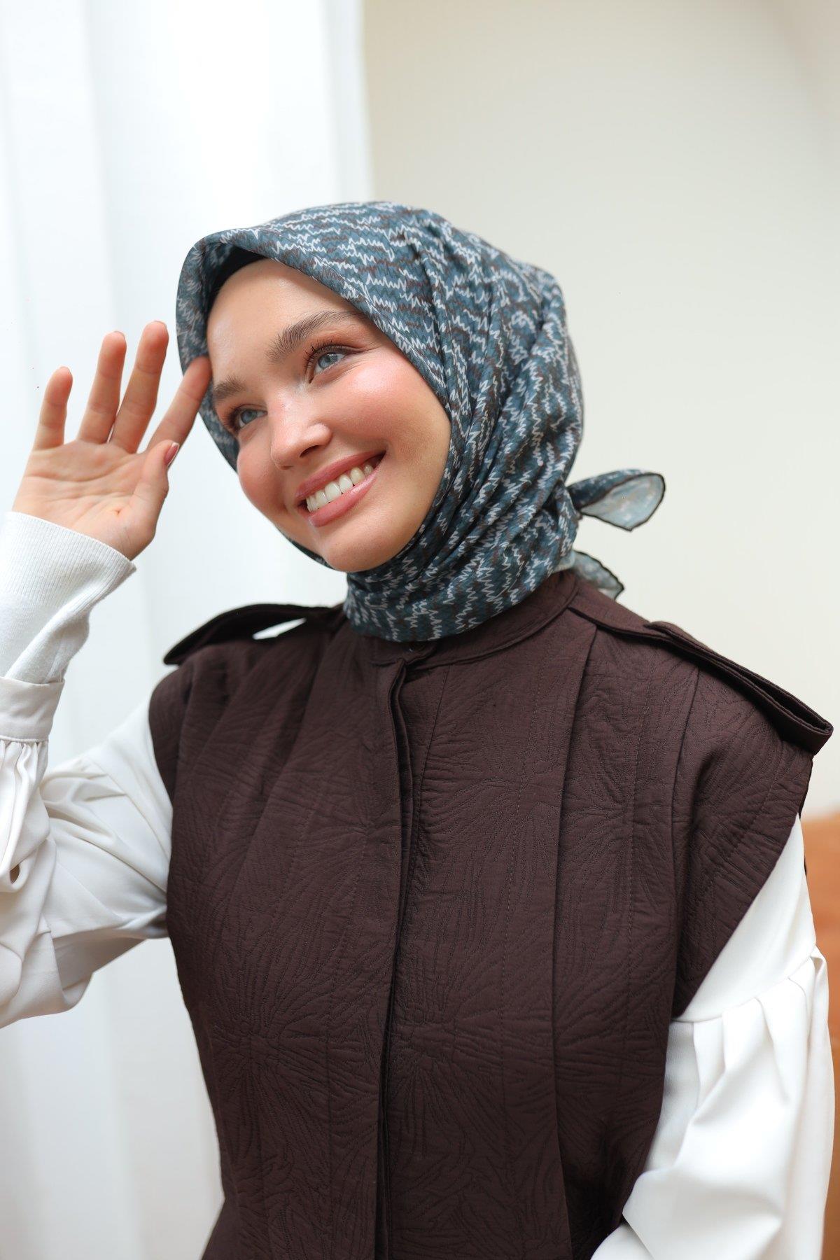 Silk Home Soft Eşarp 73067-34 - İthalesarponline.com