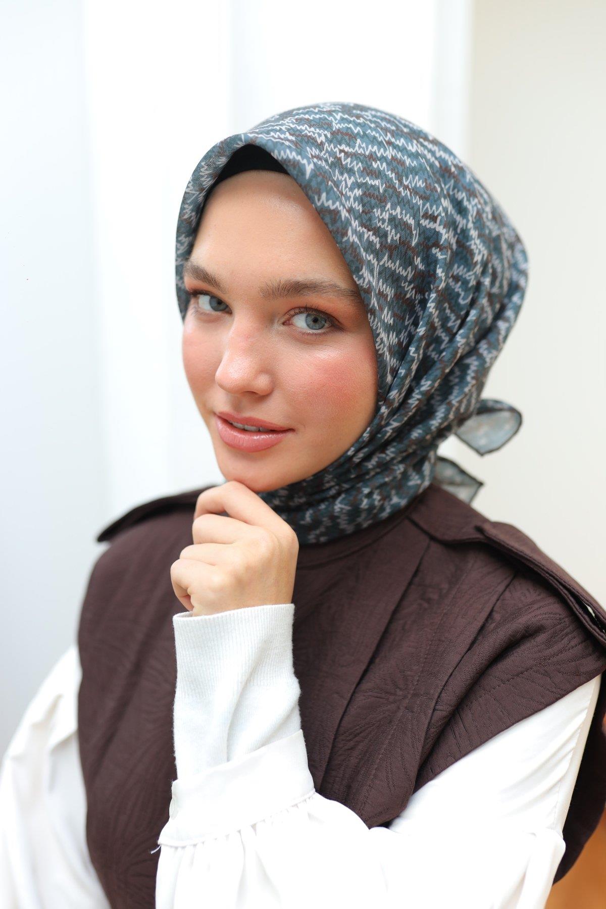 Silk Home Soft Eşarp 73067-34 - İthalesarponline.com