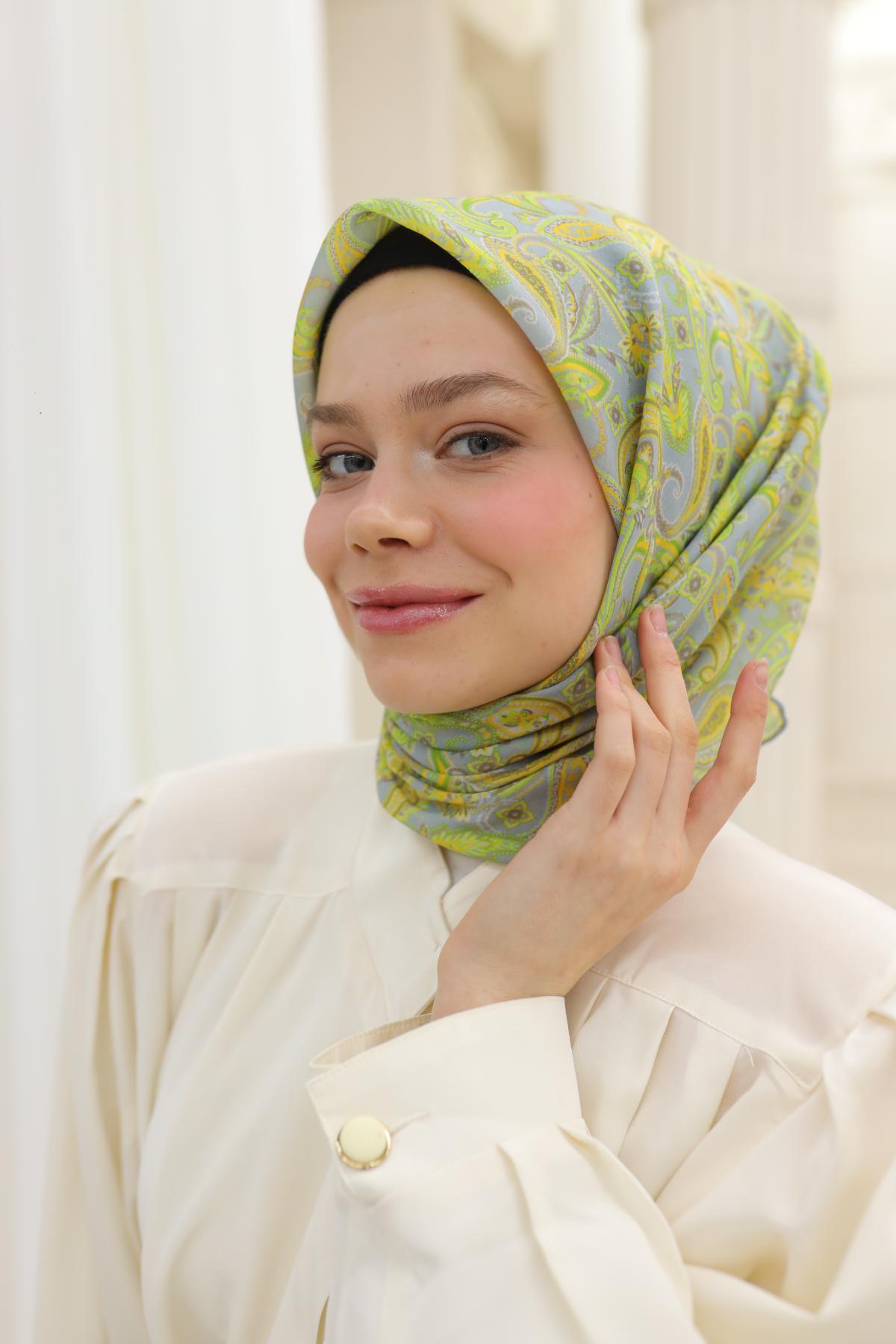 Silk Home Soft Eşarp 73078-23 - İthalesarponline.com