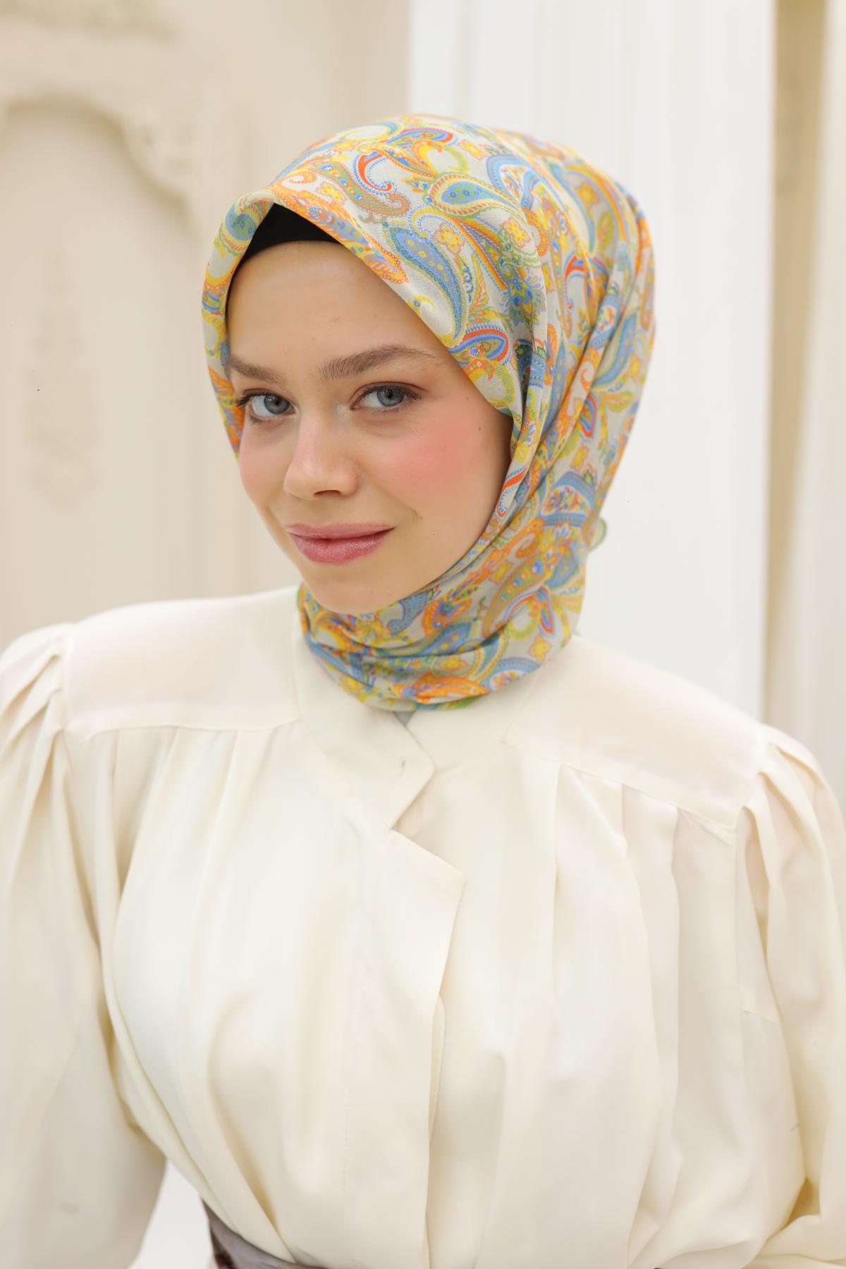 Silk Home Soft Eşarp 73078-24 - İthalesarponline.com