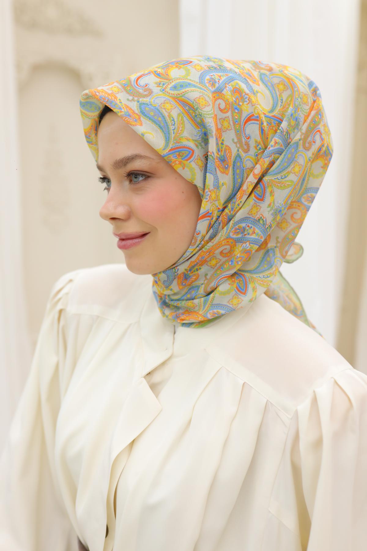 Silk Home Soft Eşarp 73078-24 - İthalesarponline.com