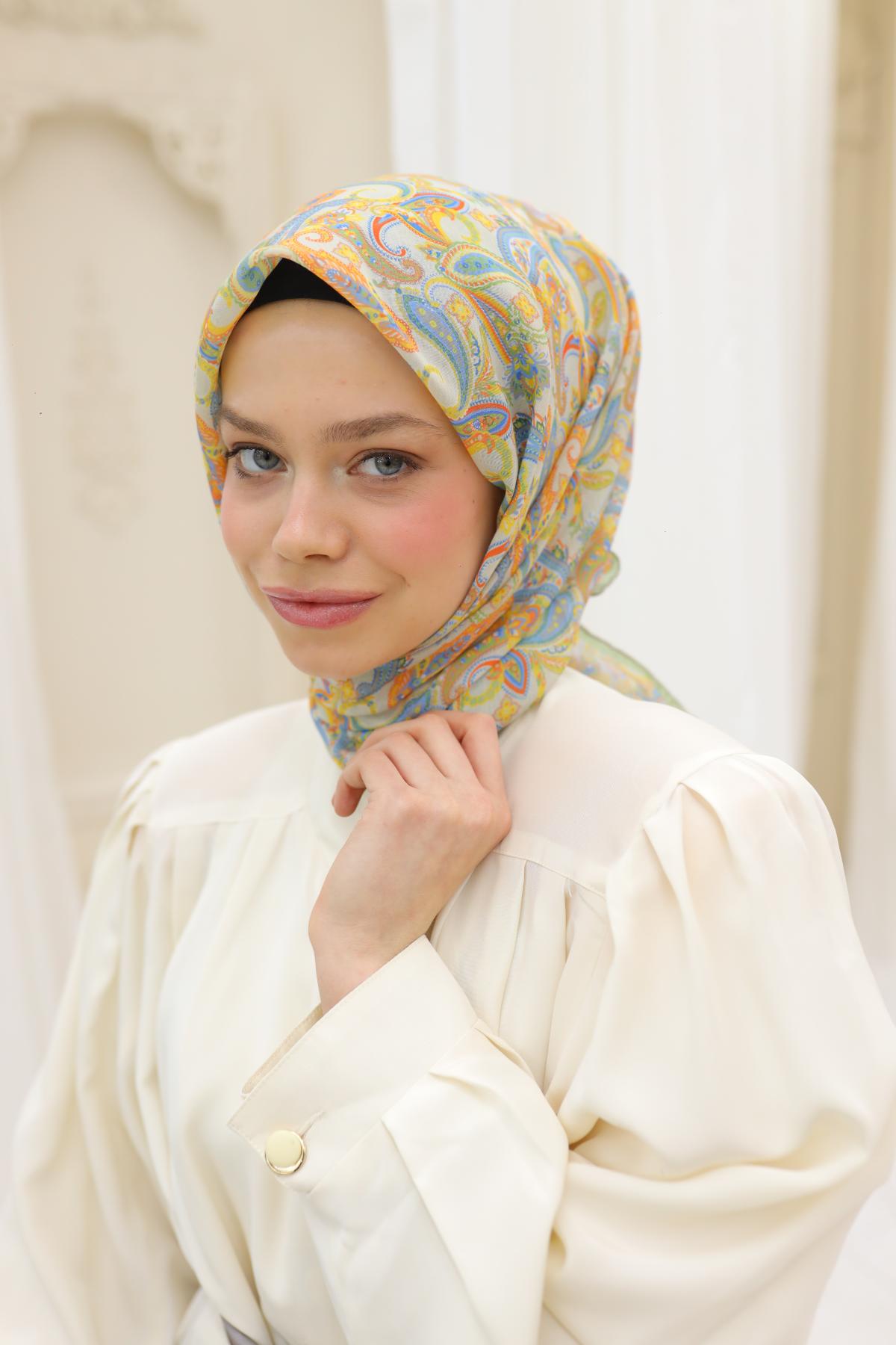 Silk Home Soft Eşarp 73078-24 - İthalesarponline.com