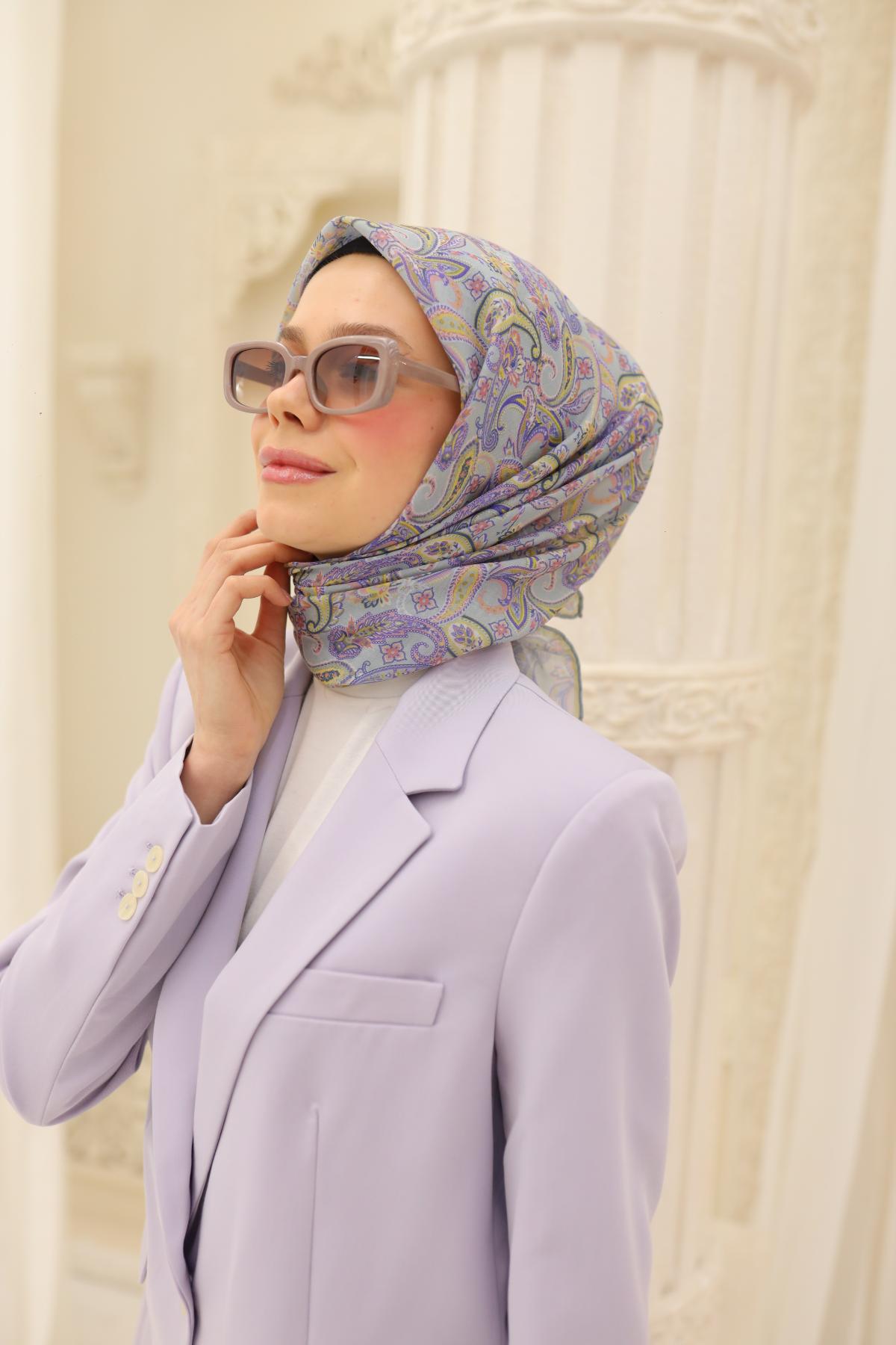 Silk Home Soft Eşarp 73078-26 - İthalesarponline.com