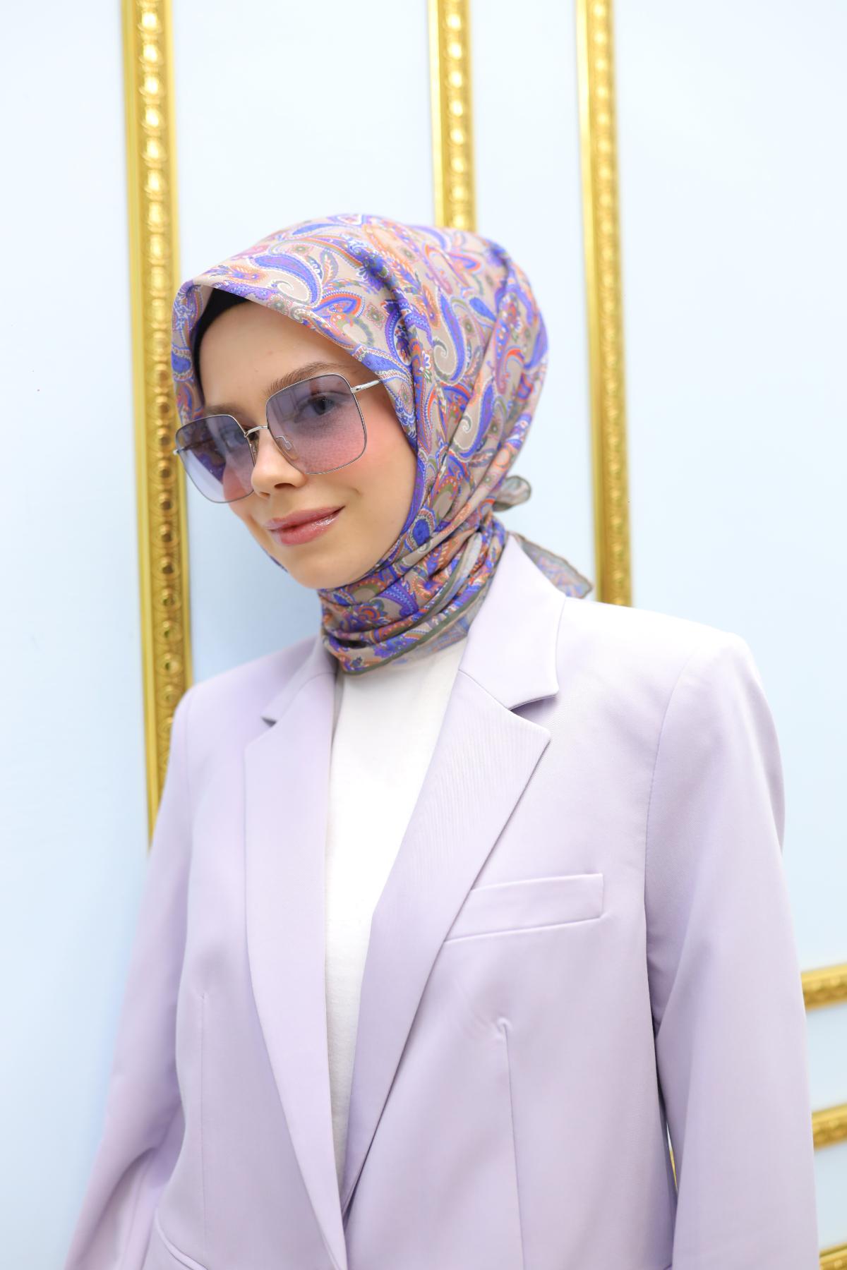 Silk Home Soft Eşarp 73078-27 - İthalesarponline.com