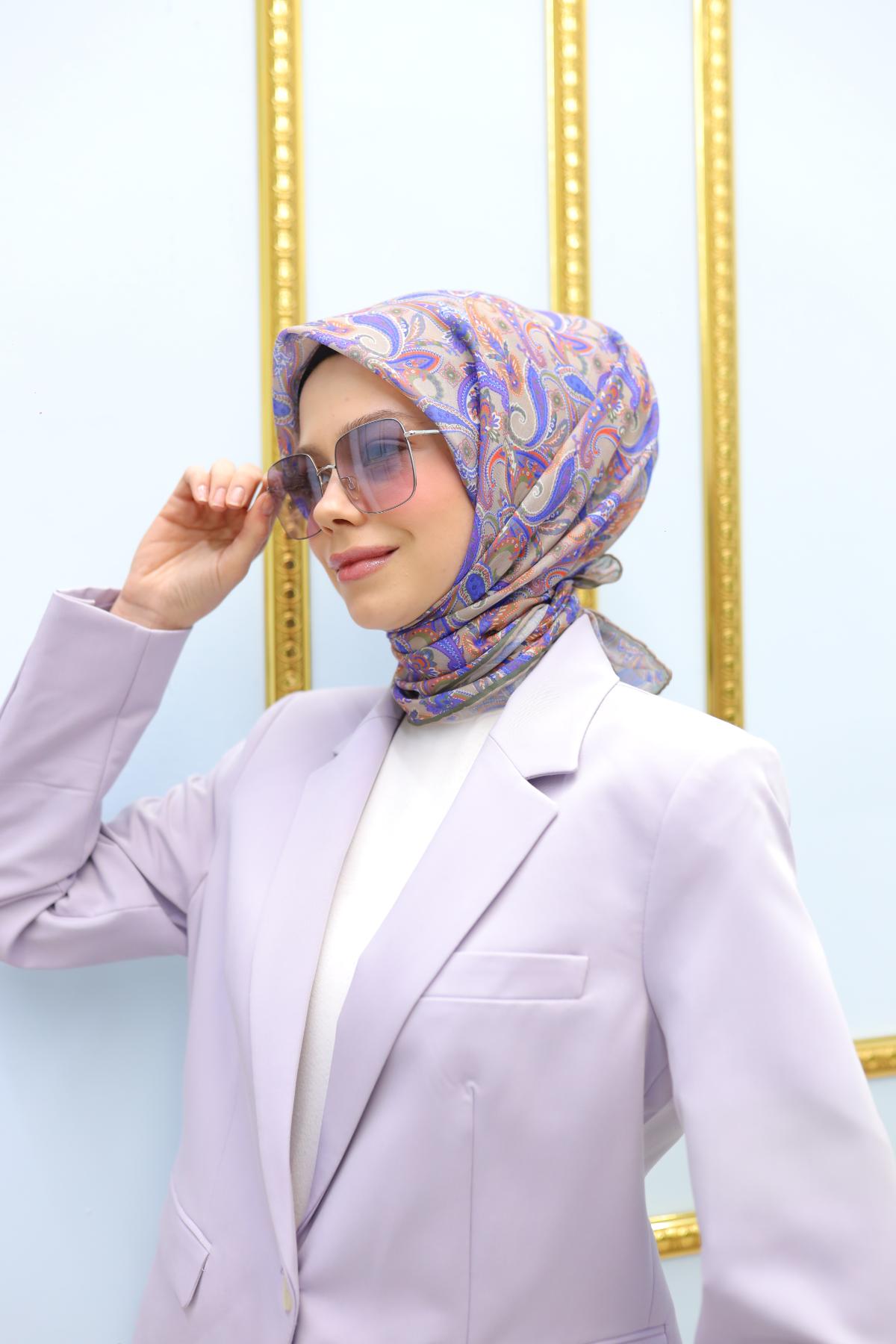 Silk Home Soft Eşarp 73078-27 - İthalesarponline.com