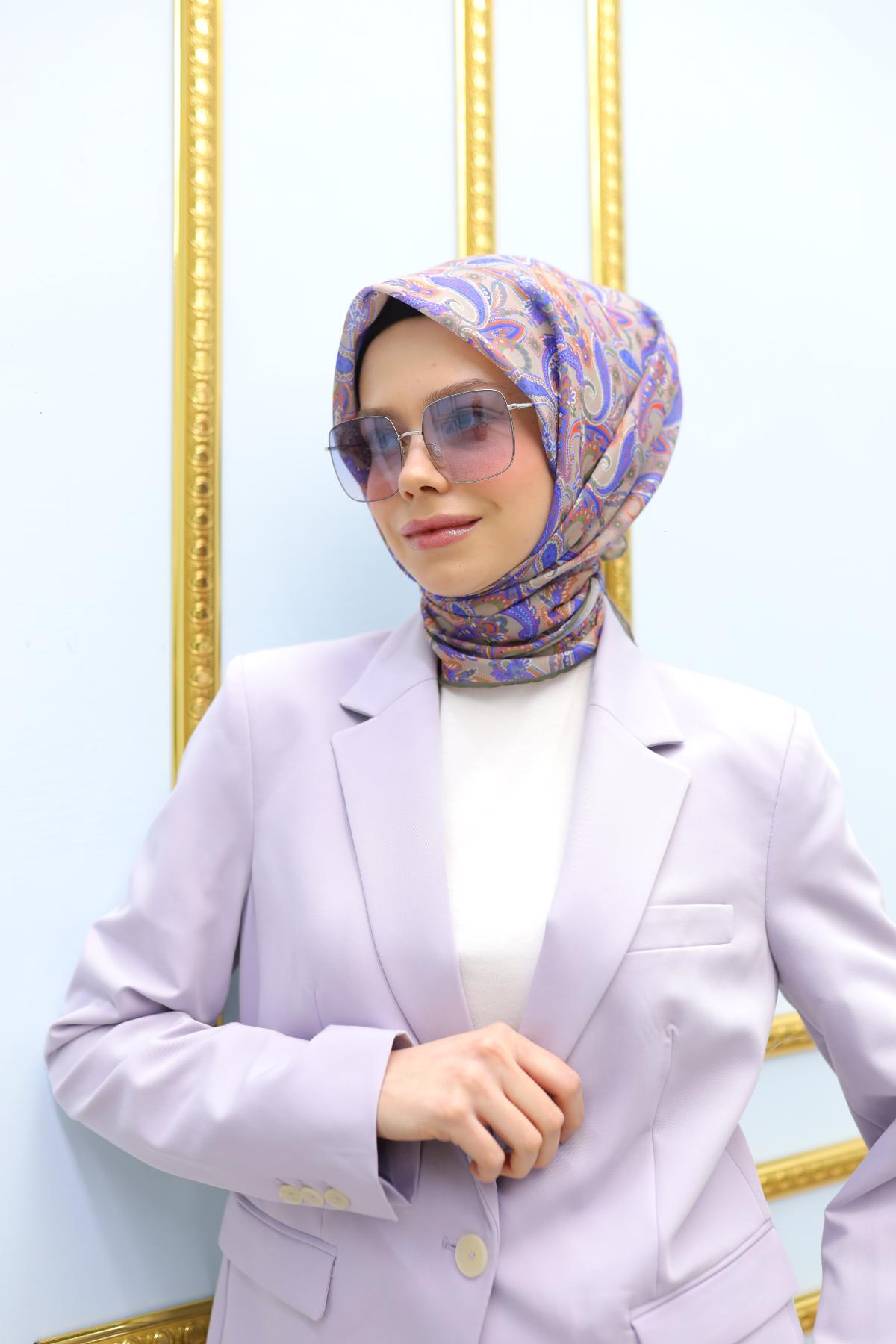 Silk Home Soft Eşarp 73078-27 - İthalesarponline.com