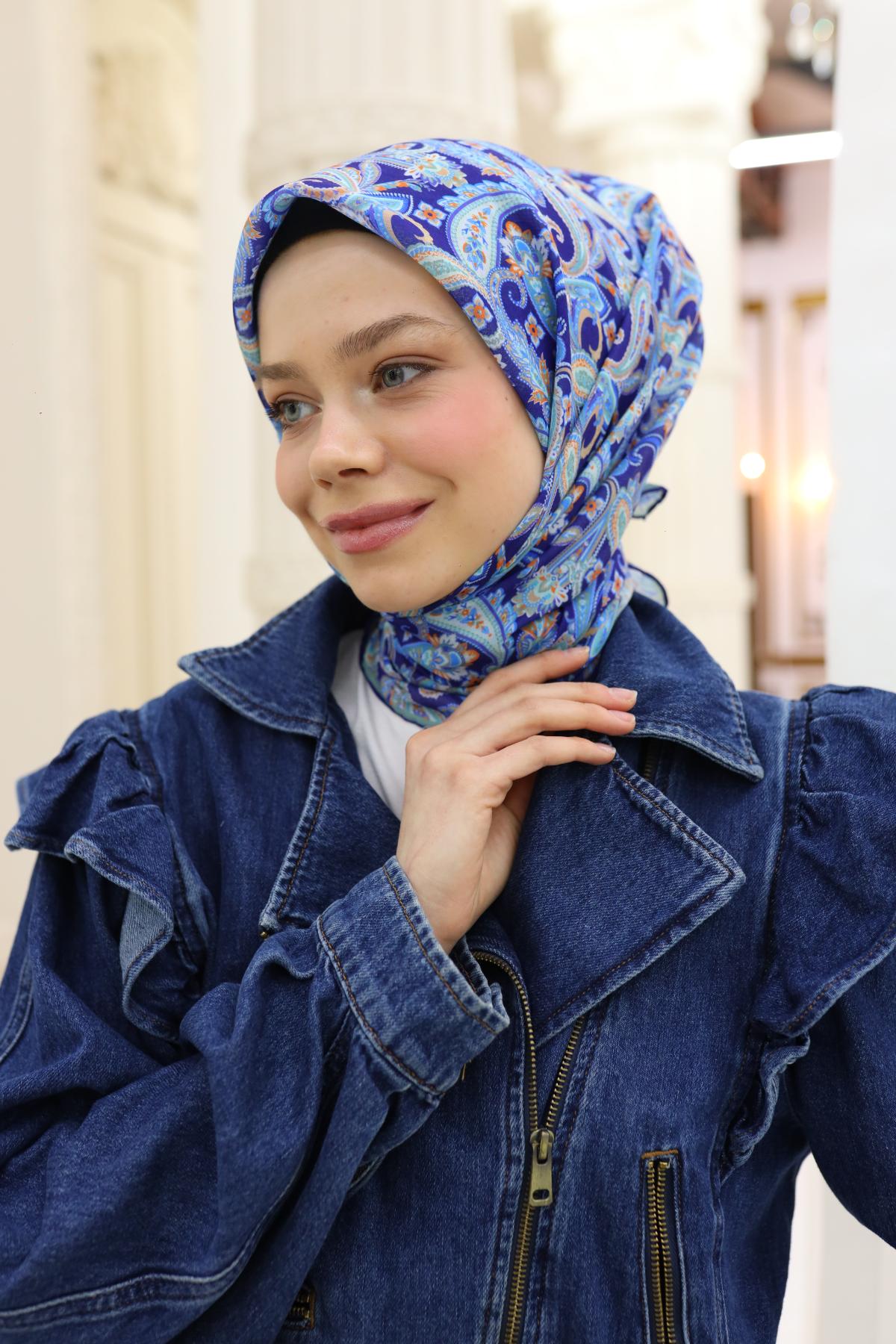 Silk Home Soft Eşarp 73078-32 - İthalesarponline.com