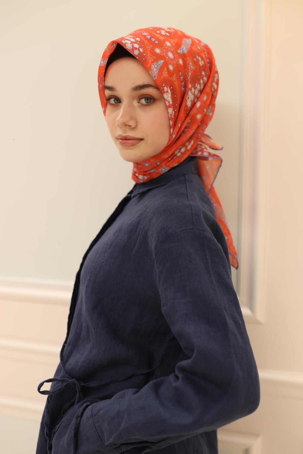 Silk Home Soft Eşarp 73085-04 - İthalesarponline.com