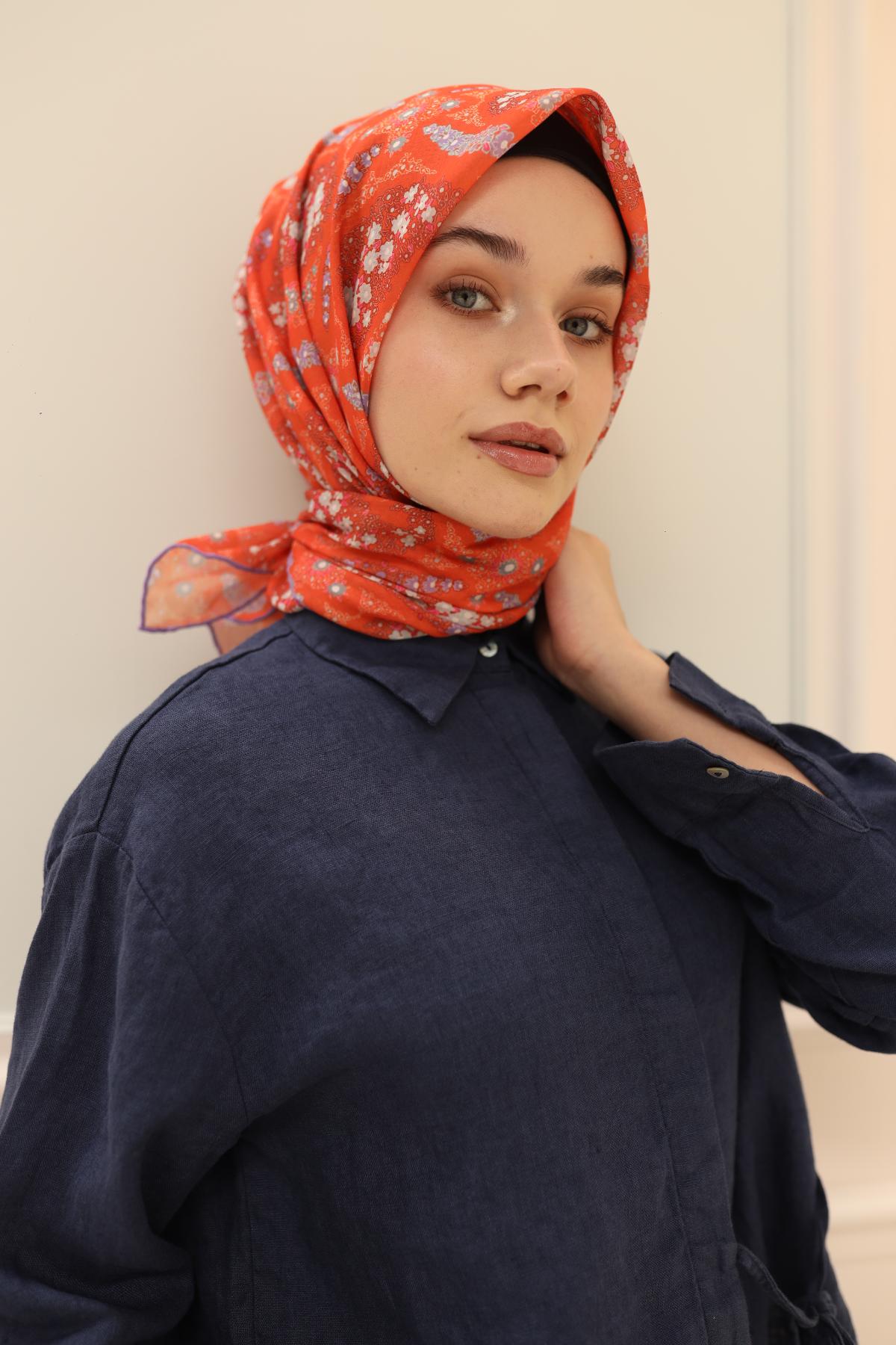 Silk Home Soft Eşarp 73085-04 - İthalesarponline.com