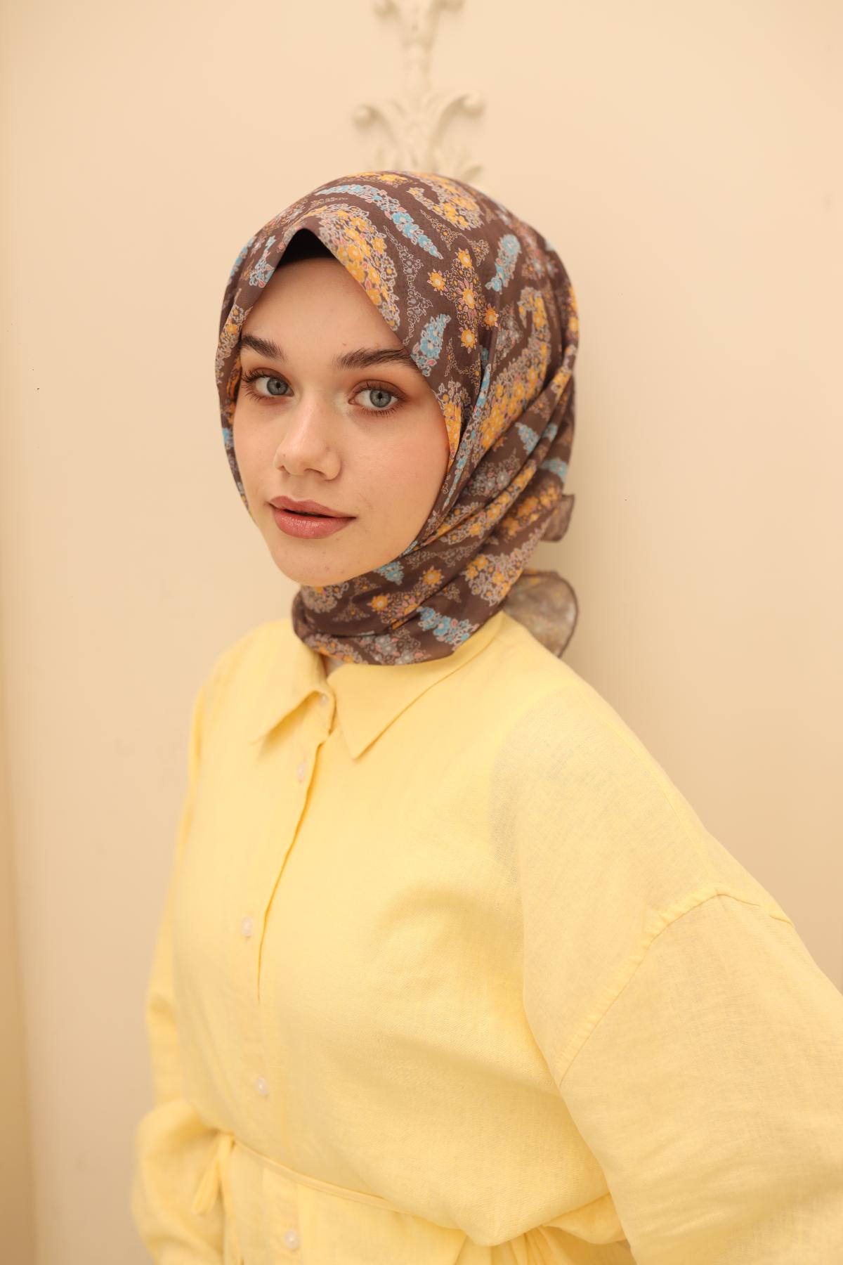 Silk Home Soft Eşarp 73085-05 - İthalesarponline.com