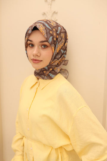 Silk Home Soft Eşarp 73085-05 - İthalesarponline.com