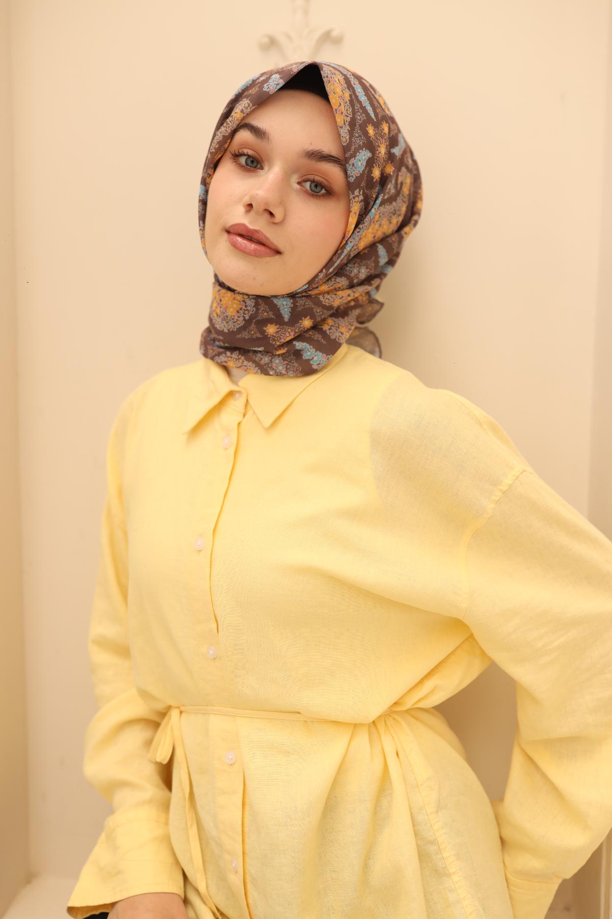 Silk Home Soft Eşarp 73085-05 - İthalesarponline.com