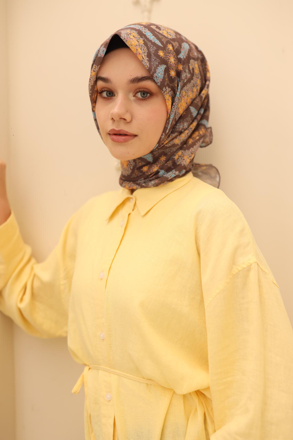 Silk Home Soft Eşarp 73085-05 - İthalesarponline.com