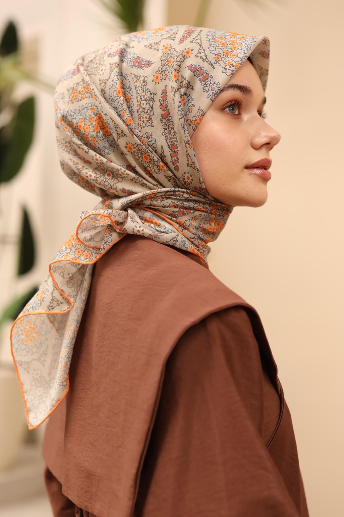 Silk Home Soft Eşarp 73085-08 - İthalesarponline.com