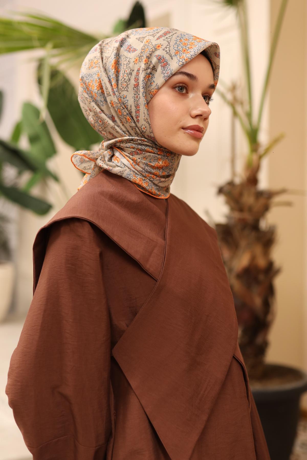 Silk Home Soft Eşarp 73085-08 - İthalesarponline.com