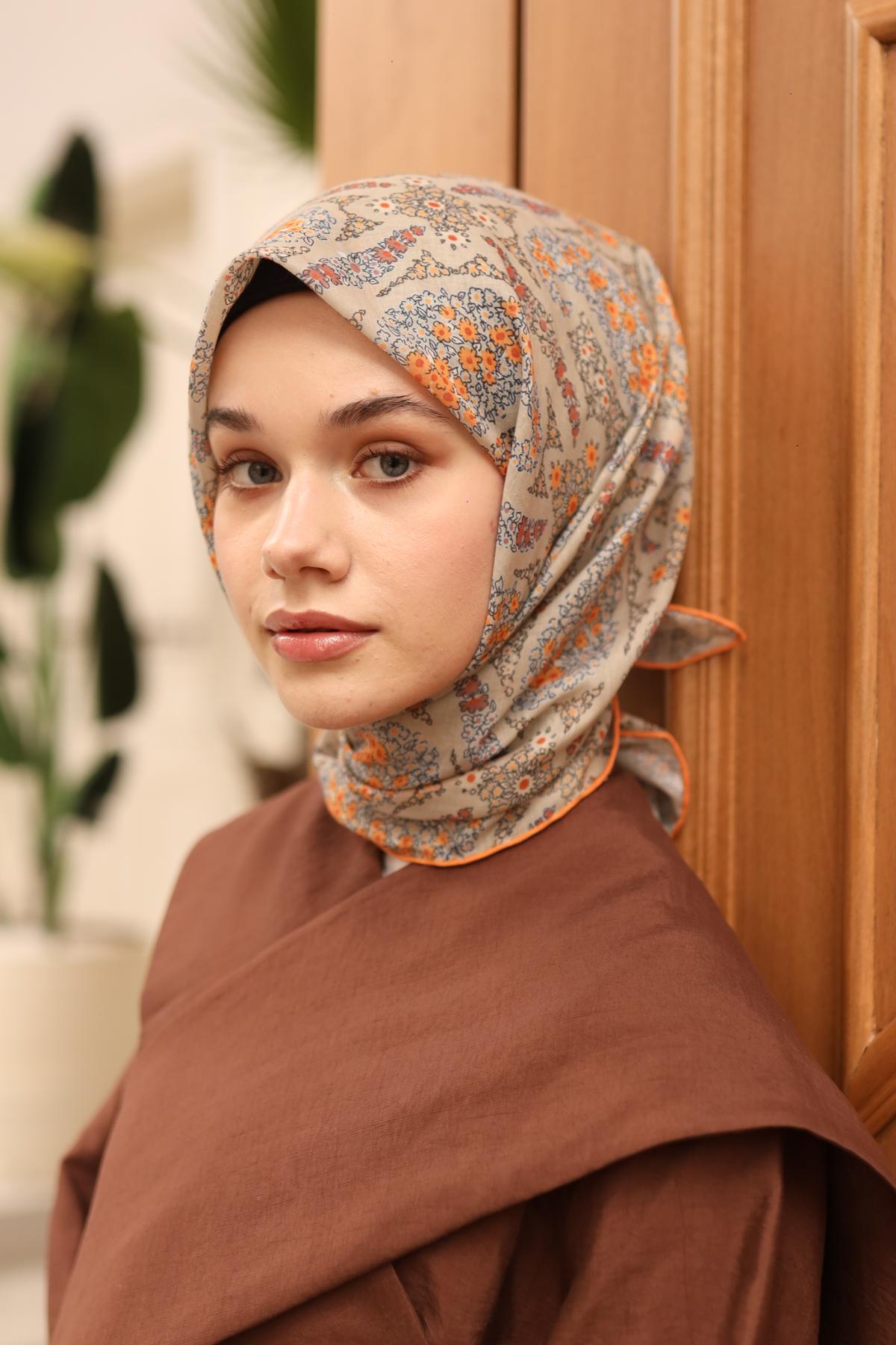 Silk Home Soft Eşarp 73085-08 - İthalesarponline.com