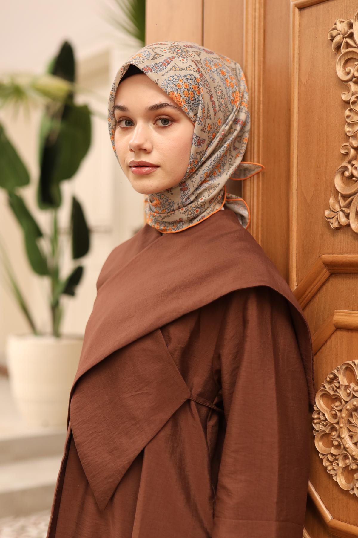 Silk Home Soft Eşarp 73085-08 - İthalesarponline.com