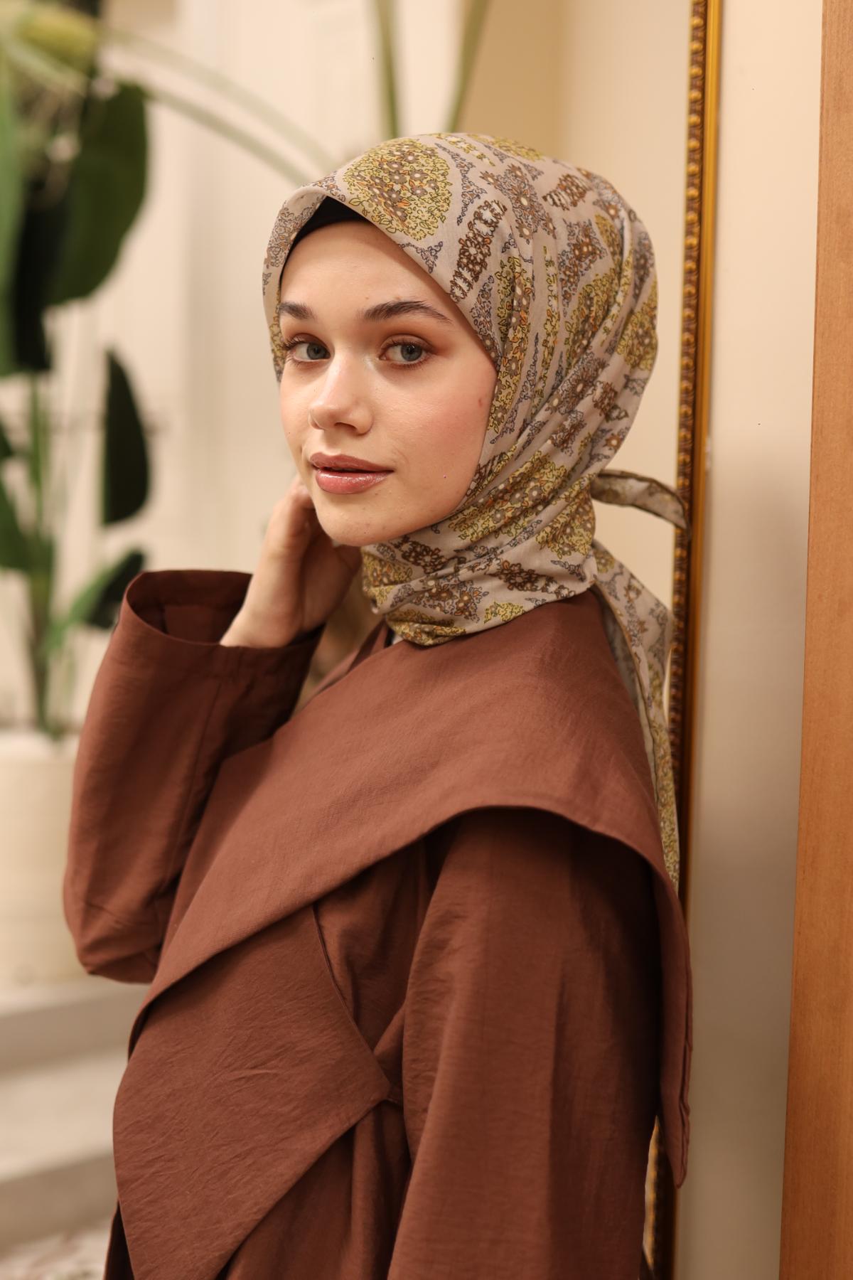 Silk Home Soft Eşarp 73085-10 - İthalesarponline.com