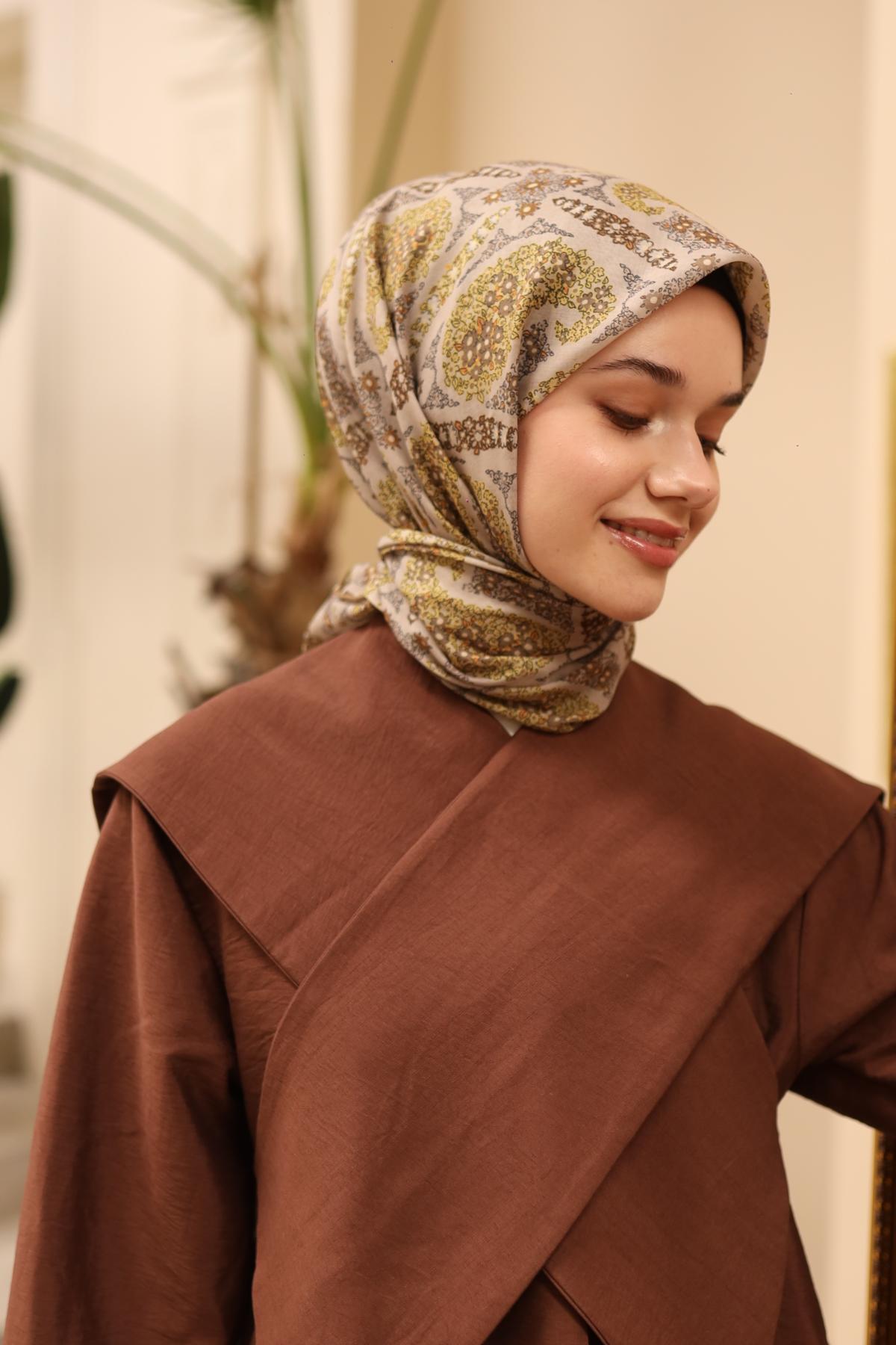 Silk Home Soft Eşarp 73085-10 - İthalesarponline.com