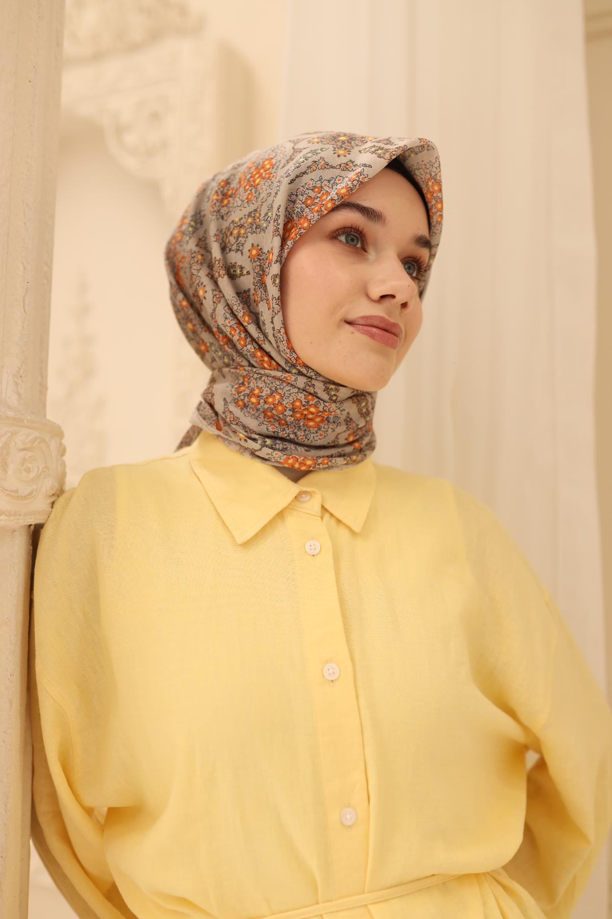 Silk Home Soft Eşarp 73085-11 - İthalesarponline.com