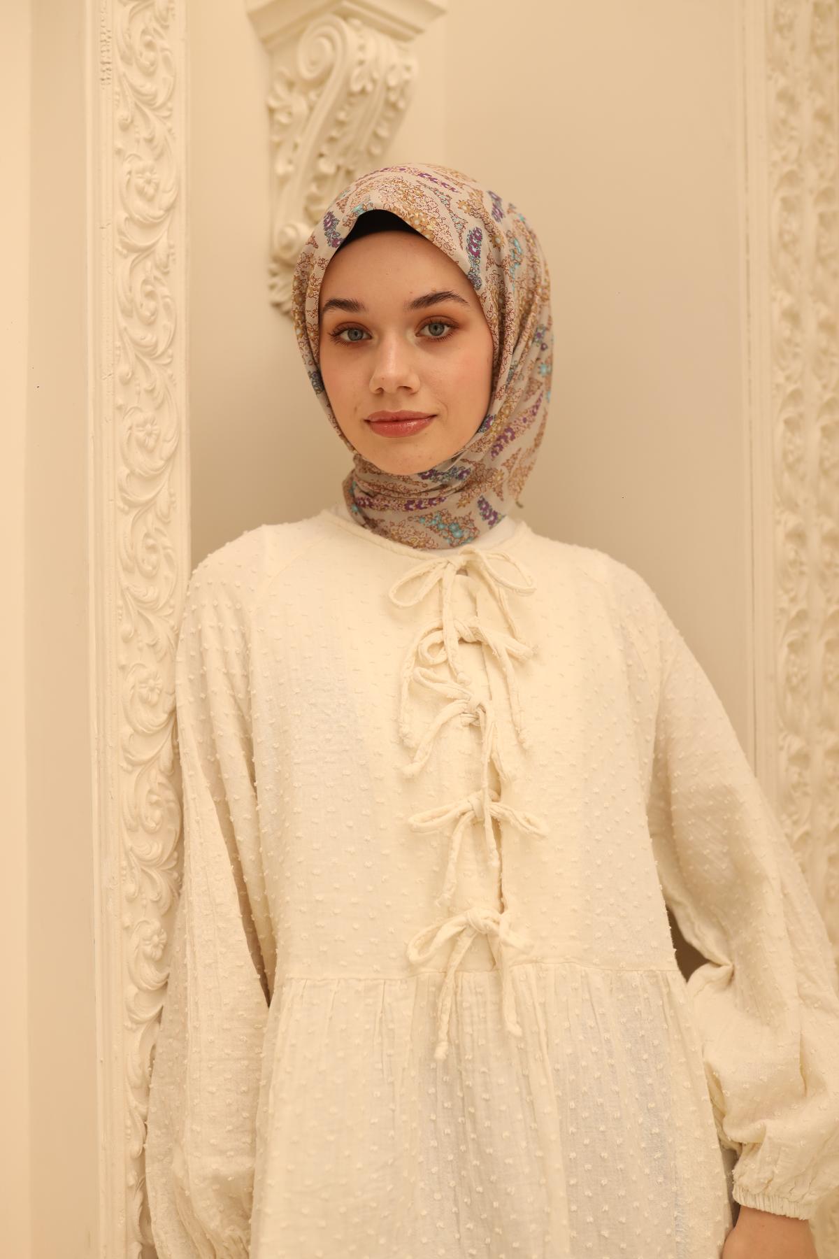 Silk Home Soft Eşarp 73085-12 - İthalesarponline.com