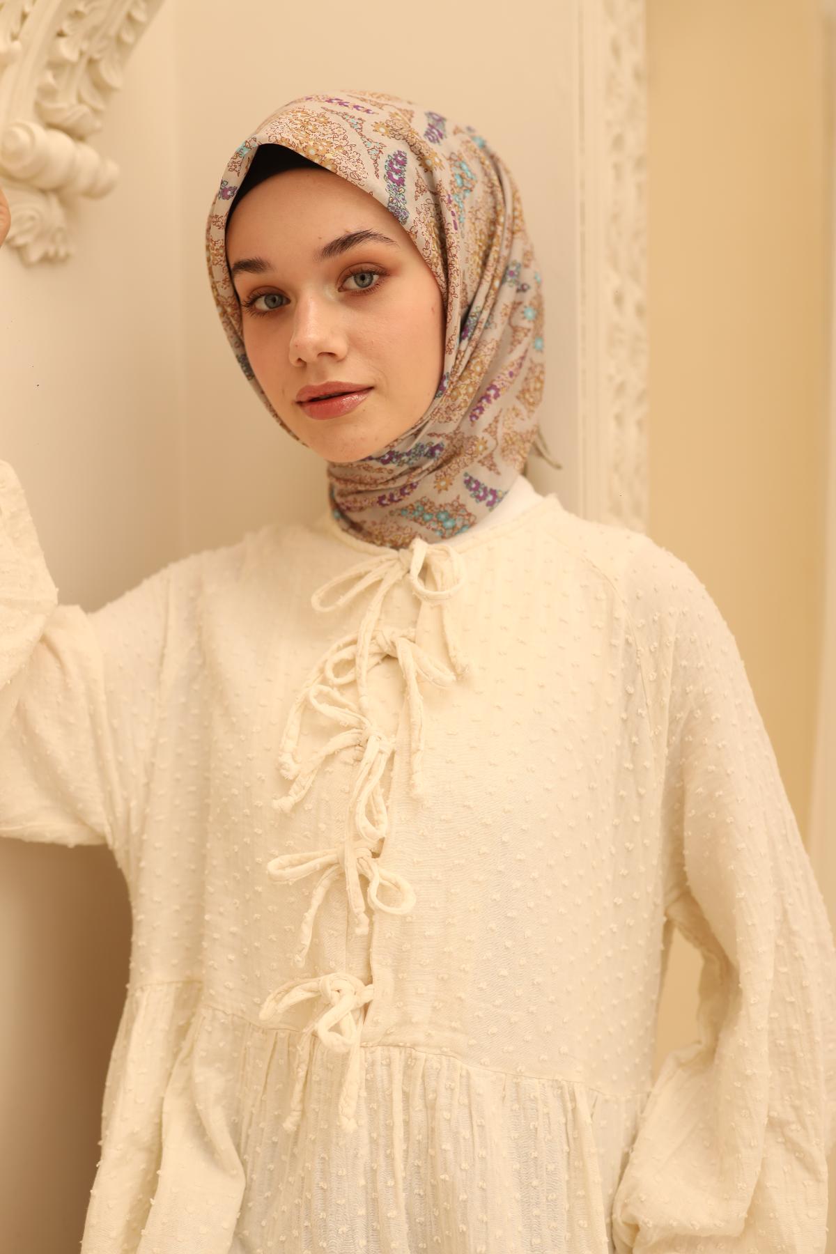 Silk Home Soft Eşarp 73085-12 - İthalesarponline.com