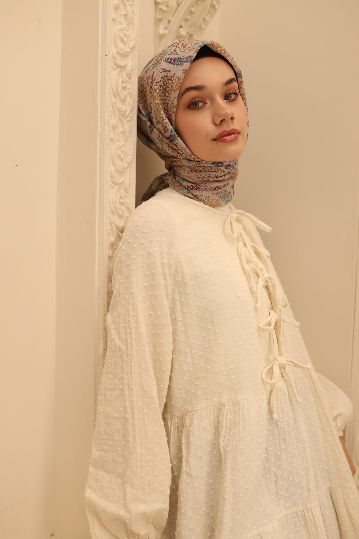 Silk Home Soft Eşarp 73085-12 - İthalesarponline.com