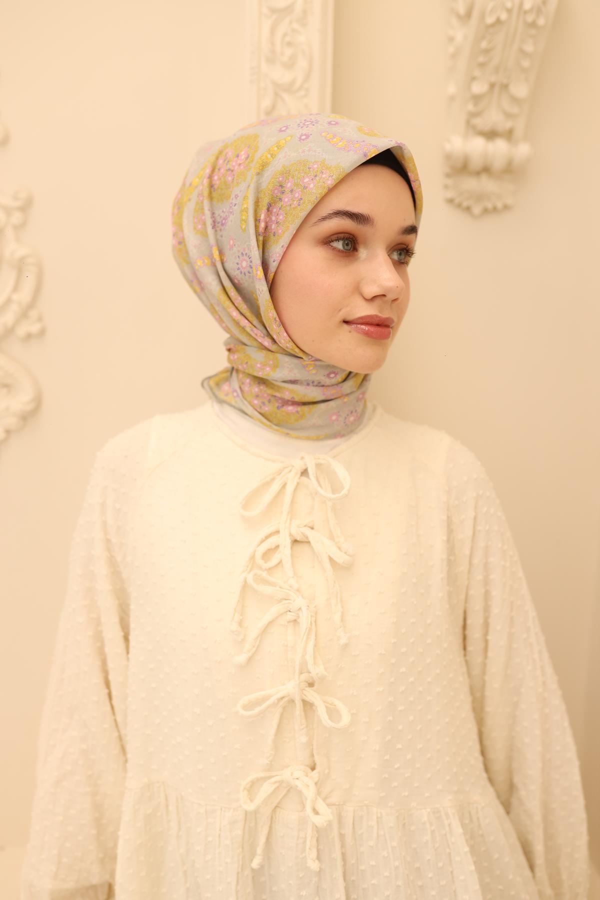 Silk Home Soft Eşarp 73085-13 - İthalesarponline.com