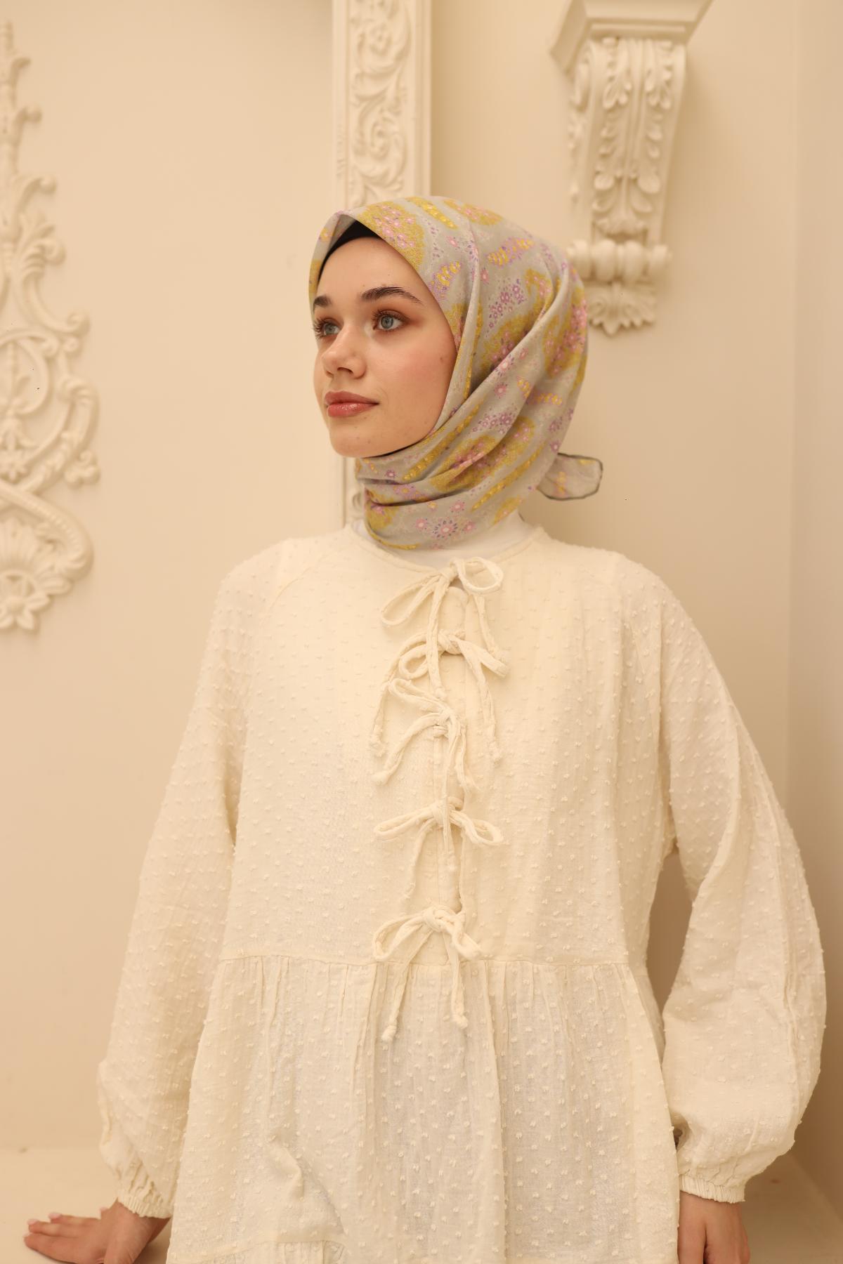 Silk Home Soft Eşarp 73085-13 - İthalesarponline.com