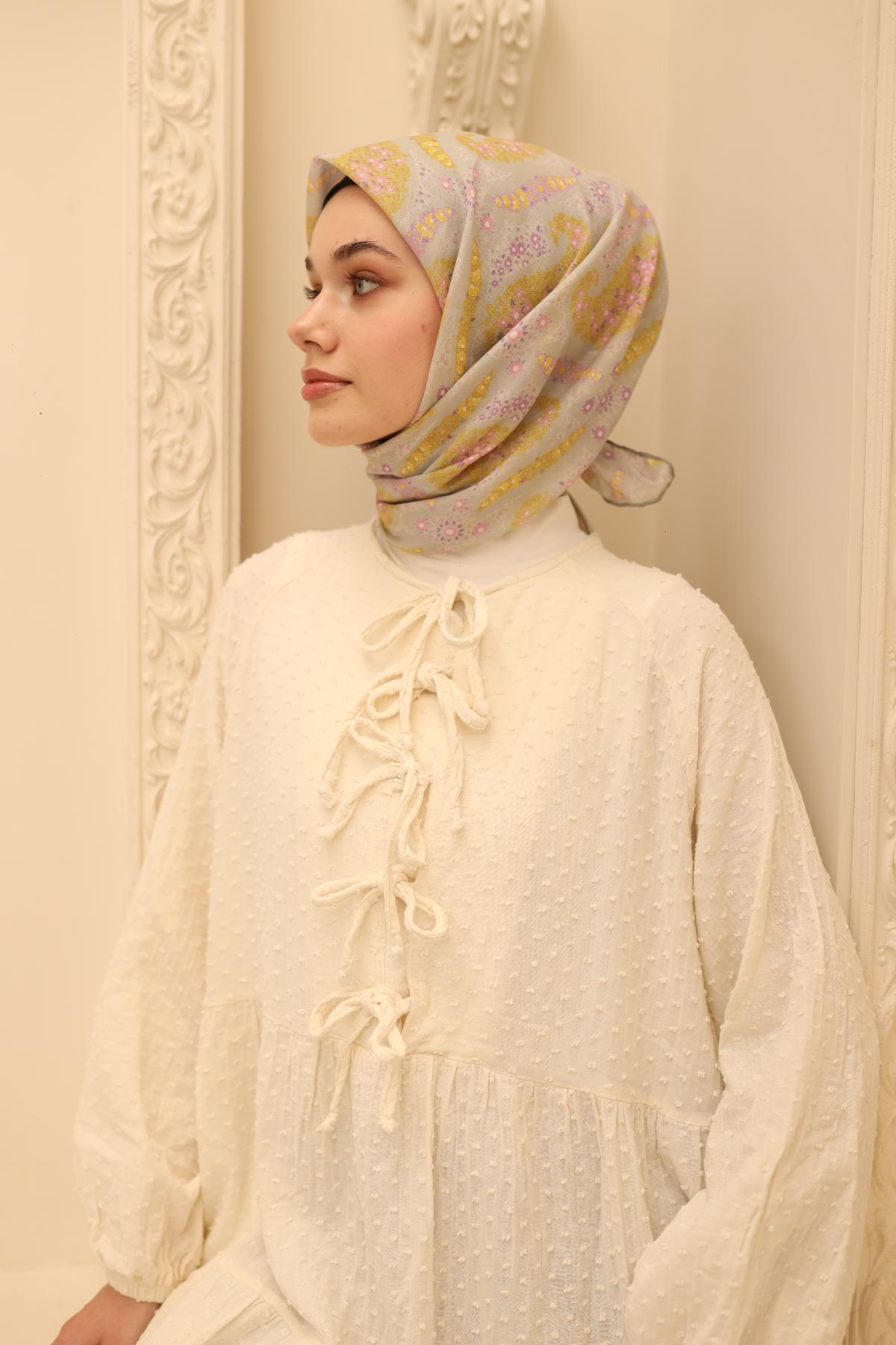 Silk Home Soft Eşarp 73085-13 - İthalesarponline.com