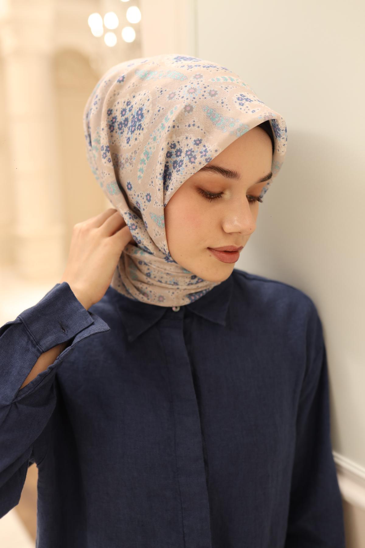 Silk Home Soft Eşarp 73085-14 - İthalesarponline.com