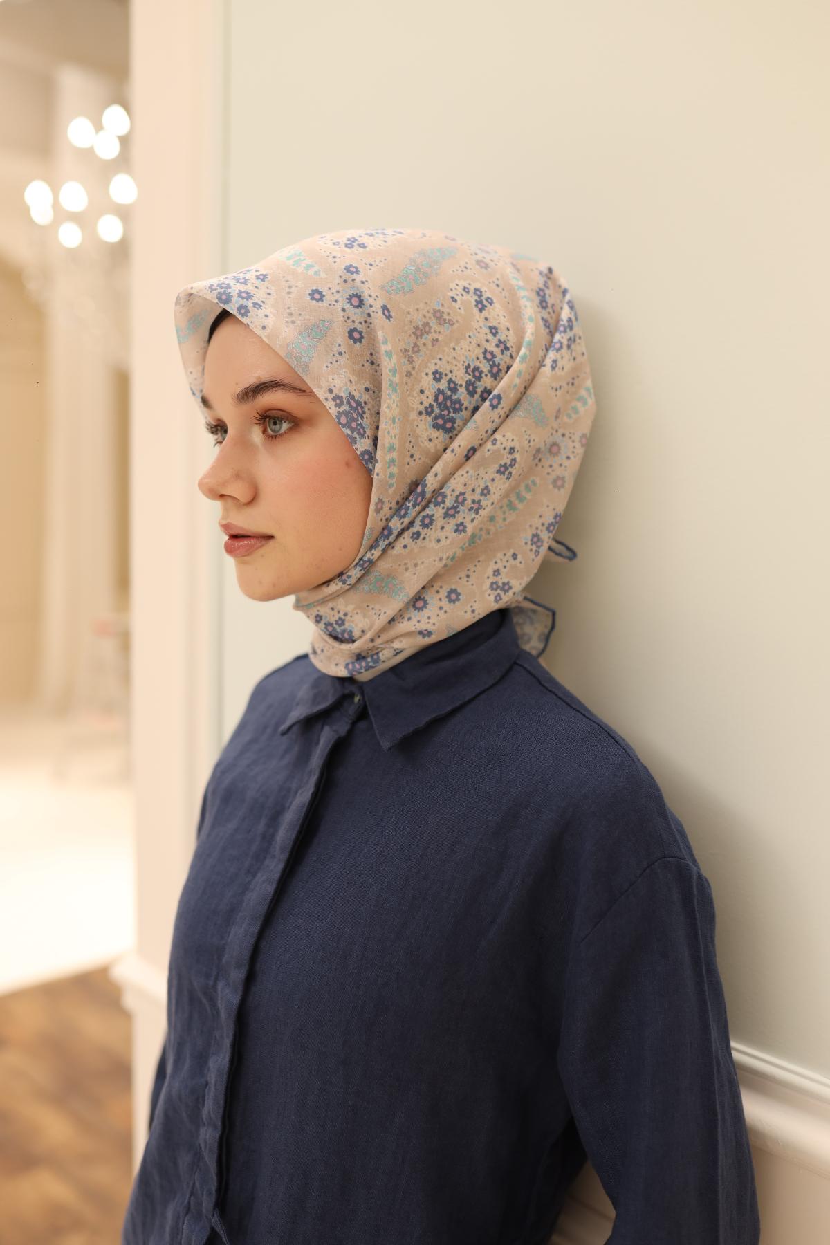 Silk Home Soft Eşarp 73085-14 - İthalesarponline.com