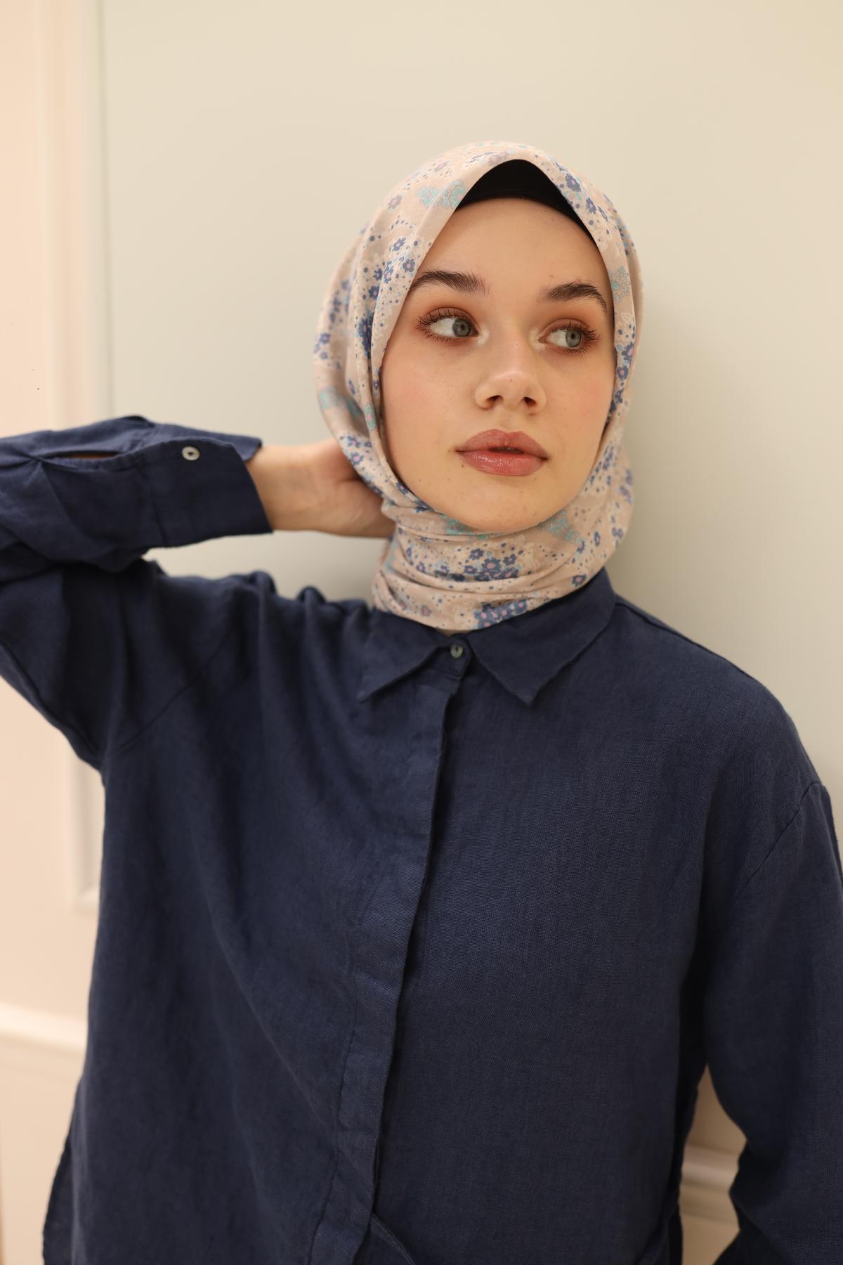 Silk Home Soft Eşarp 73085-14 - İthalesarponline.com