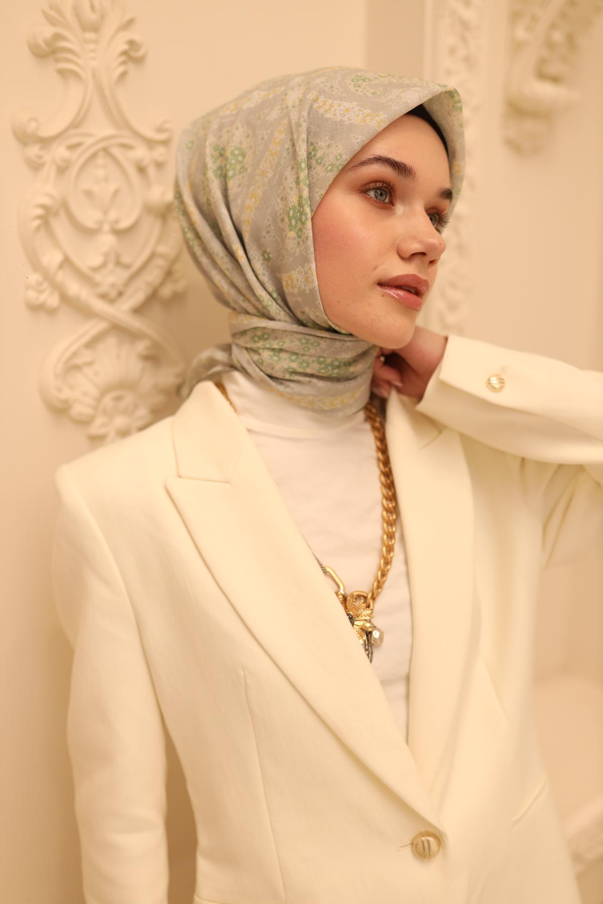 Silk Home Soft Eşarp 73085-15 - İthalesarponline.com