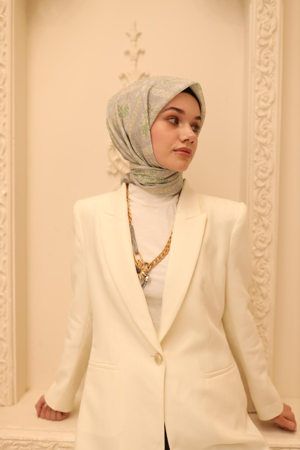 Silk Home Soft Eşarp 73085-15 - İthalesarponline.com