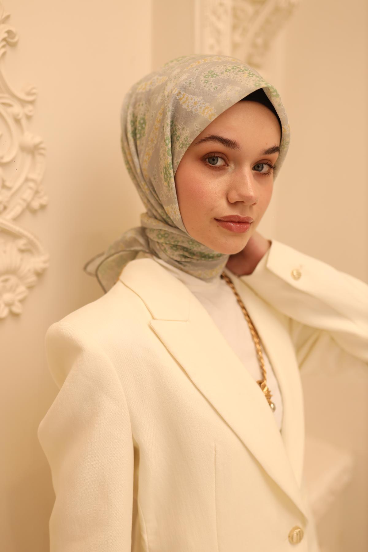 Silk Home Soft Eşarp 73085-15 - İthalesarponline.com