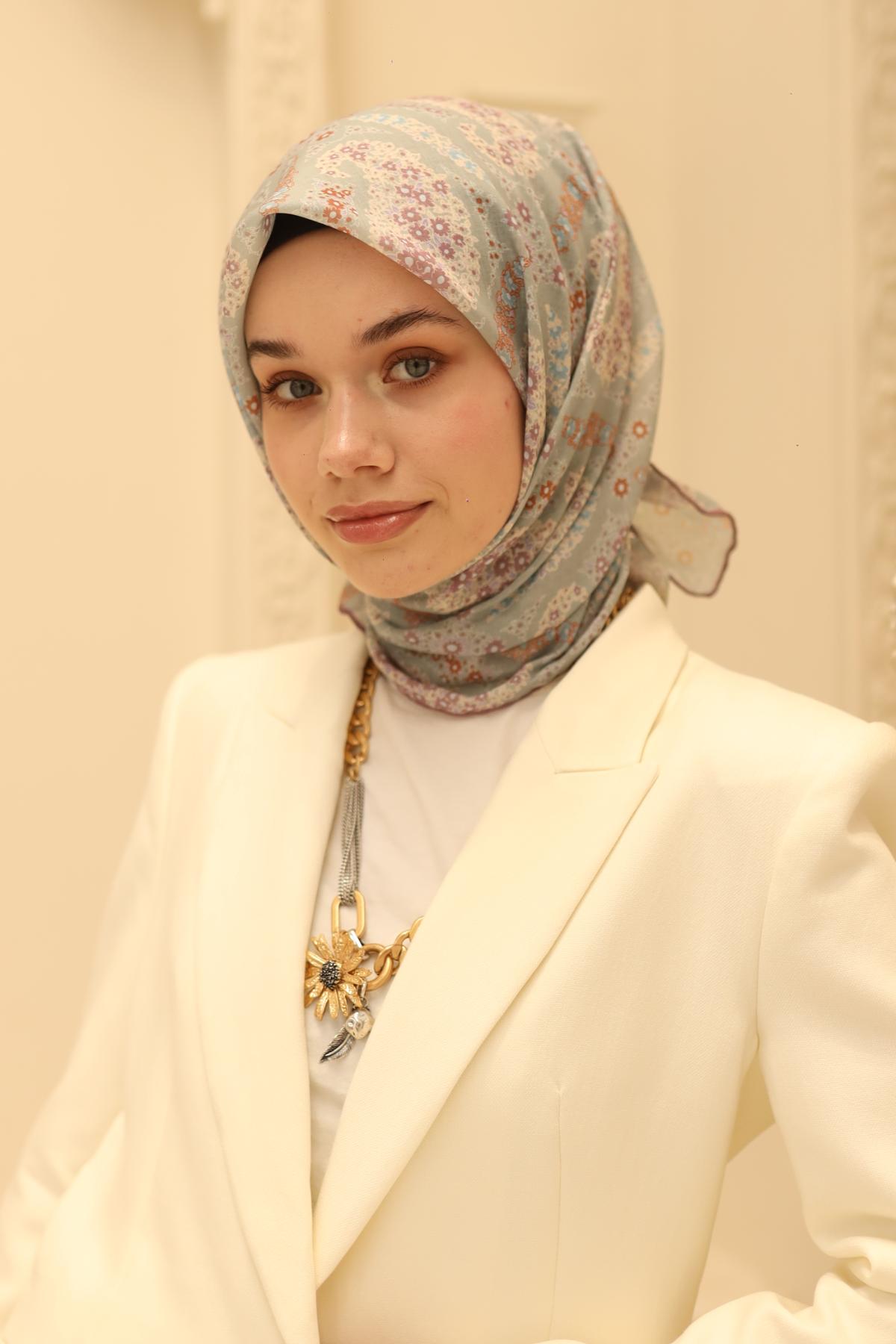 Silk Home Soft Eşarp 73085-16 - İthalesarponline.com