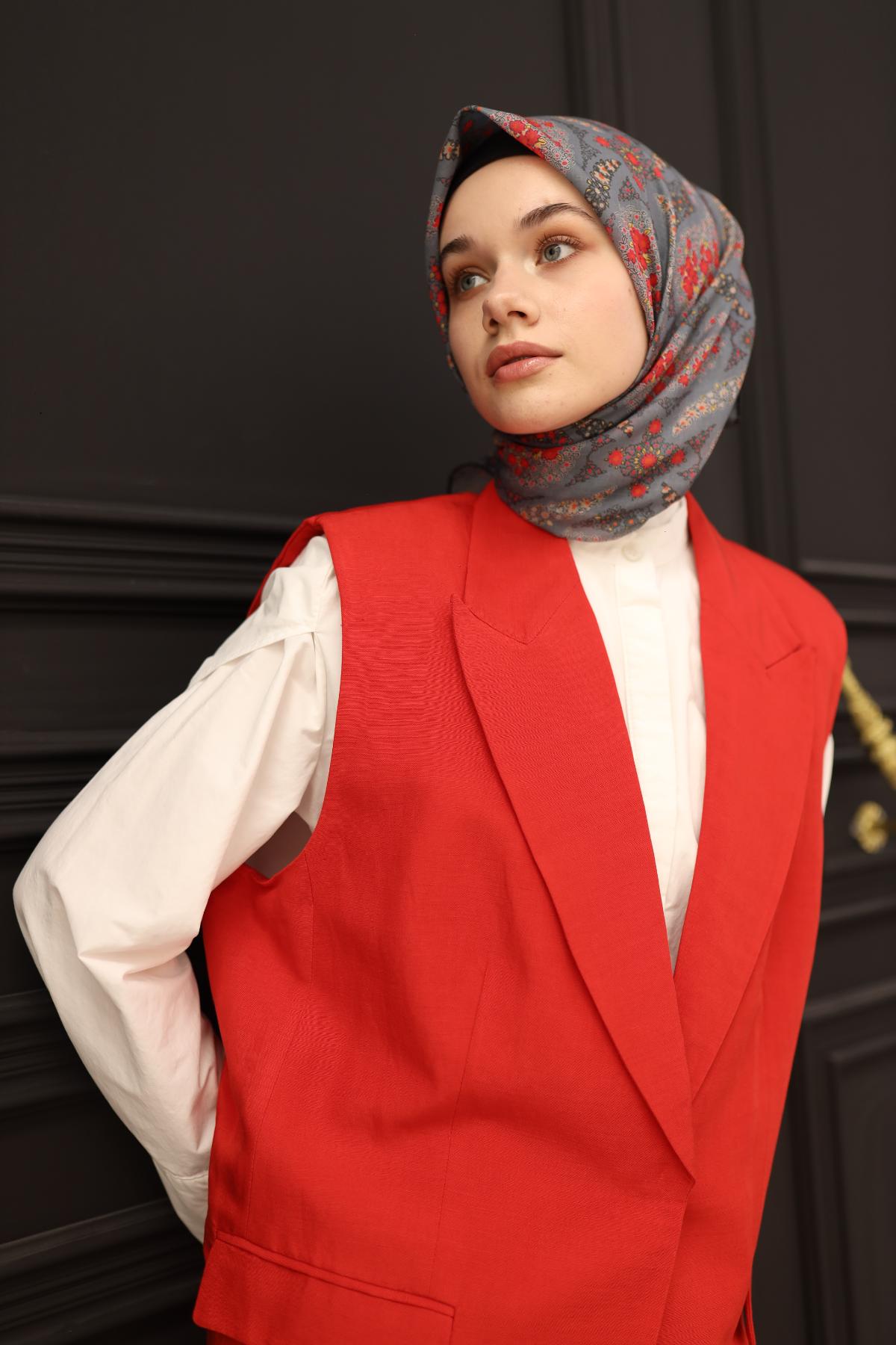 Silk Home Soft Eşarp 73085-20 - İthalesarponline.com