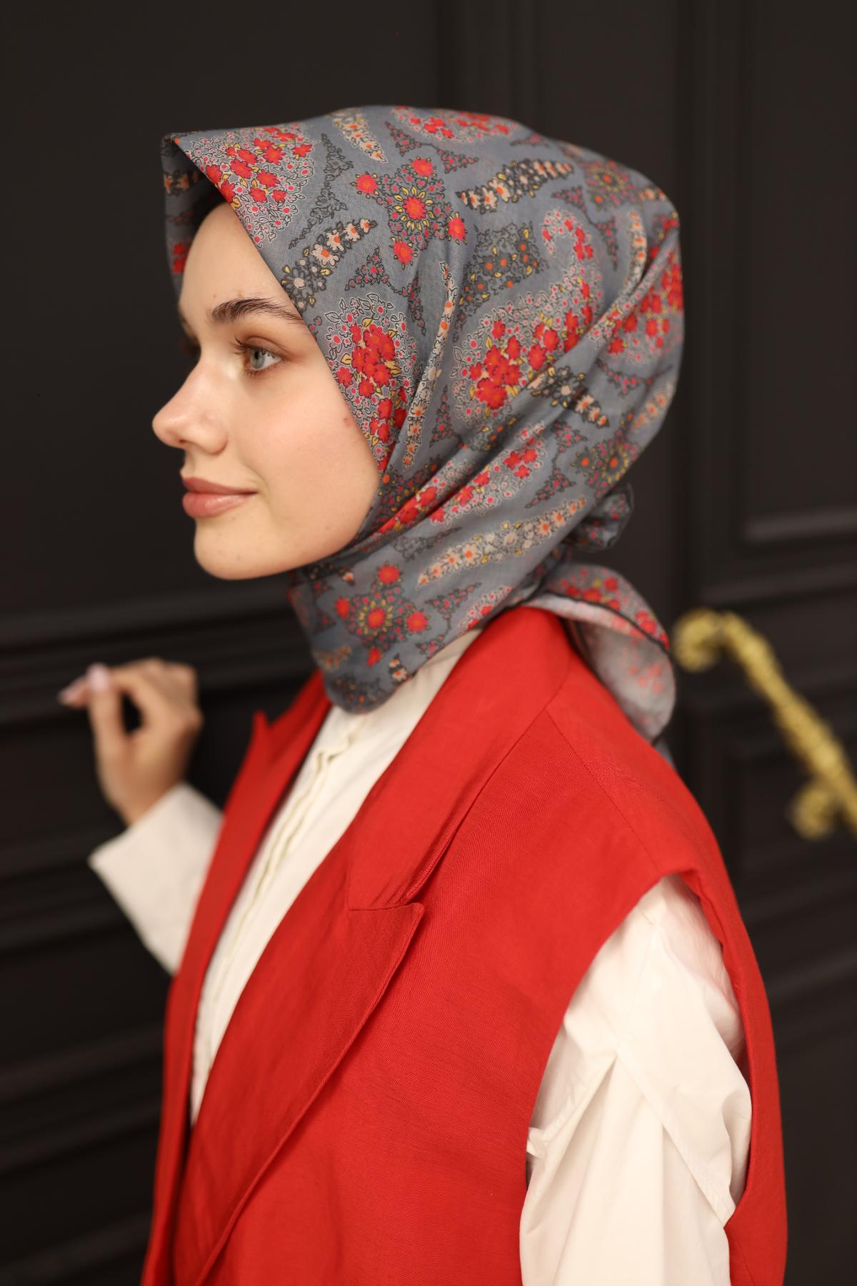 Silk Home Soft Eşarp 73085-20 - İthalesarponline.com