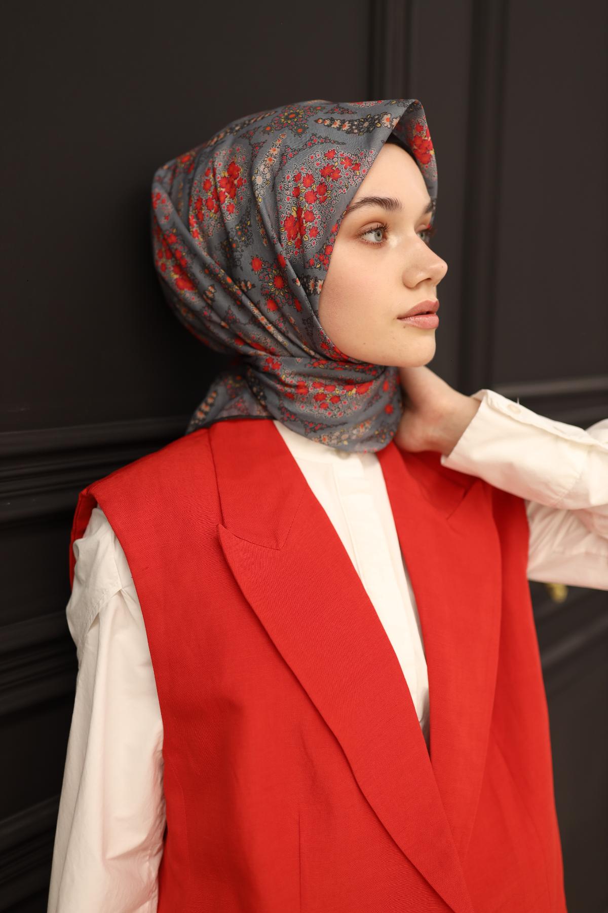 Silk Home Soft Eşarp 73085-20 - İthalesarponline.com